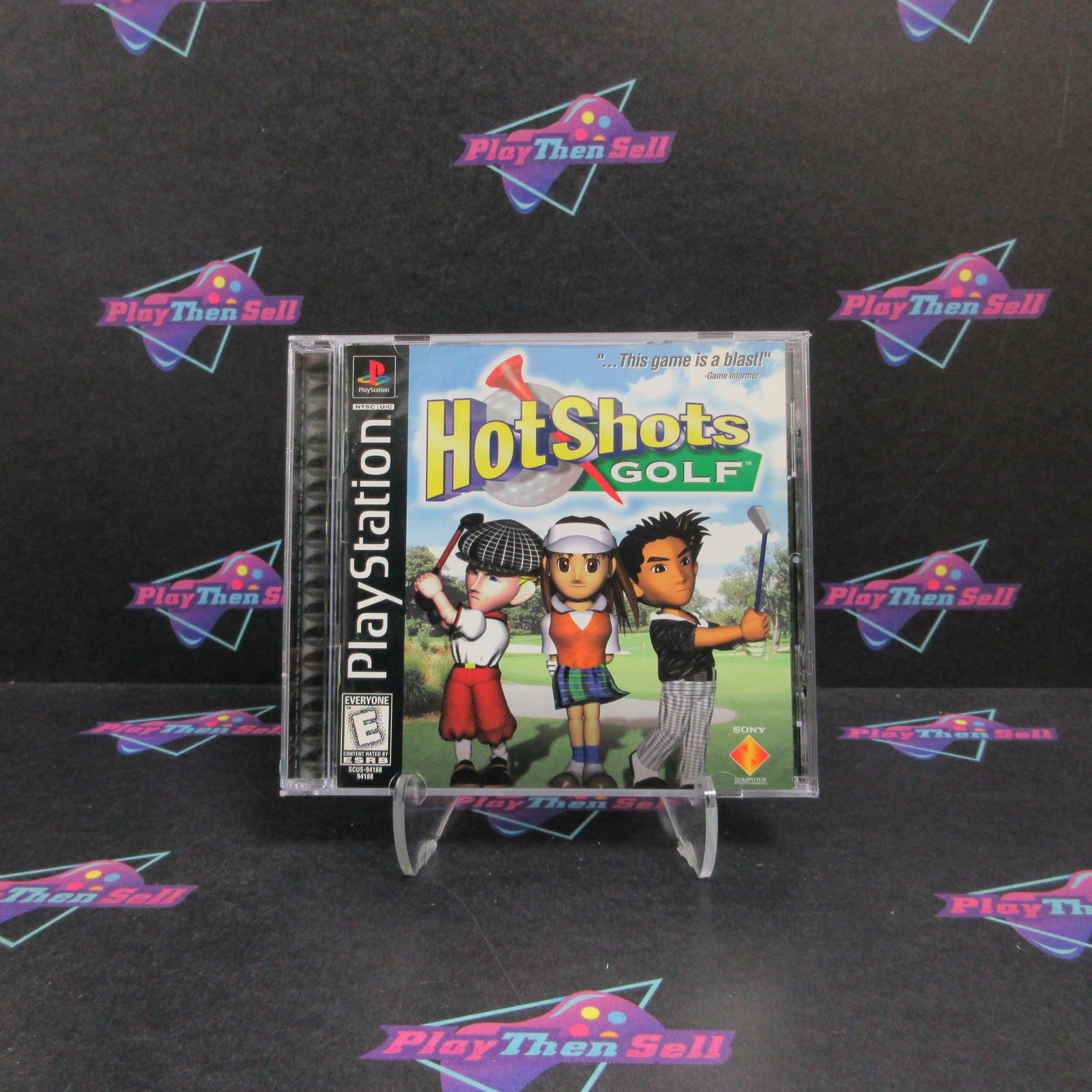 Hot Shots Golf PS1 PlayStation 1 Complete - Excellent