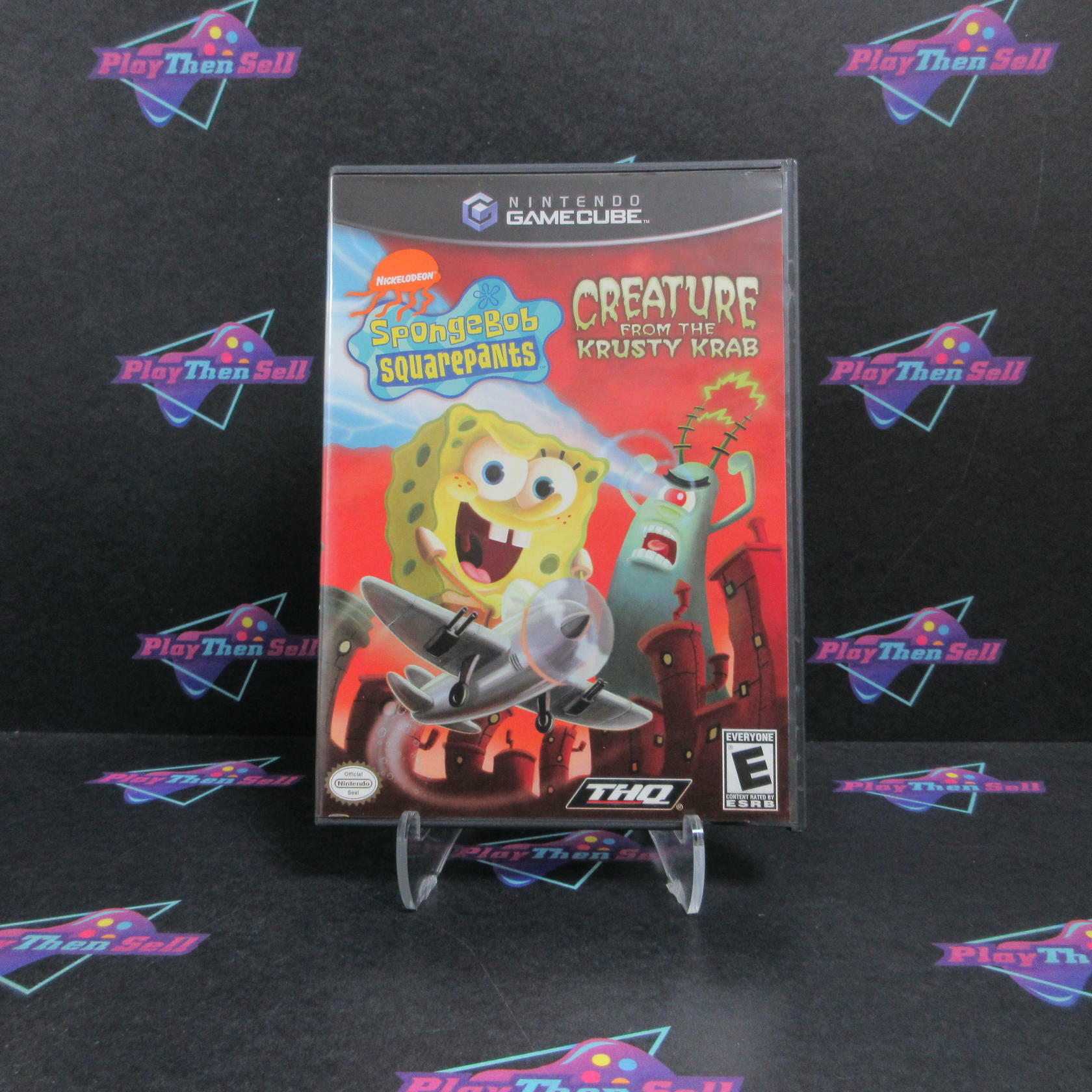 Spongebob Squarepants Creature From the Krusty Krab GameCube CIB - Refurbished