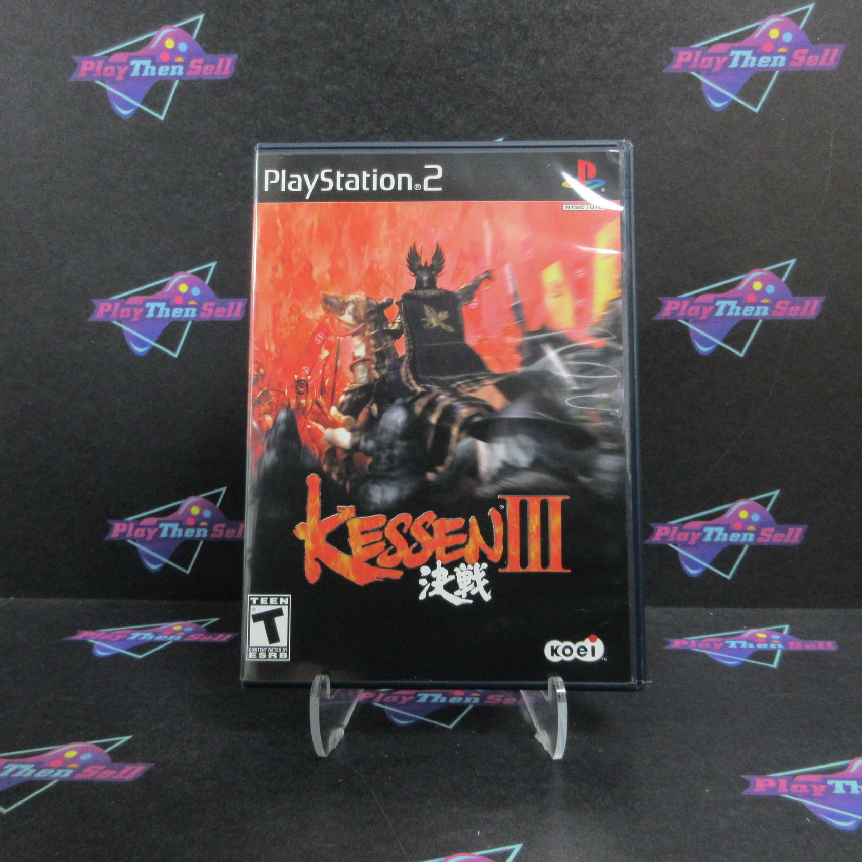 Kessen III PS2 PlayStation 2 + Reg Card Complete - Excellent