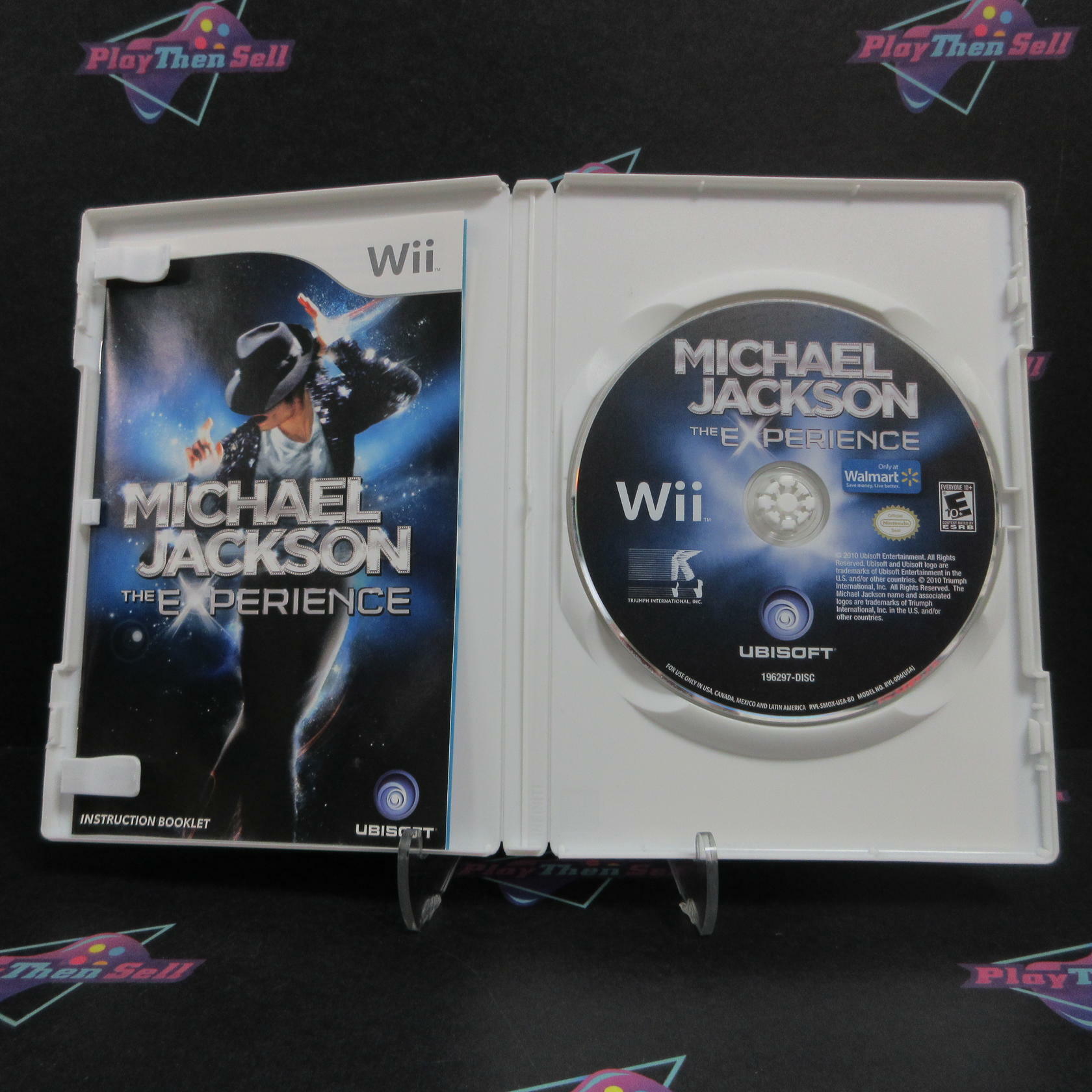 Michael Jackson The Experience Walmart Edition Nintendo Wii AD Complete - Very Good