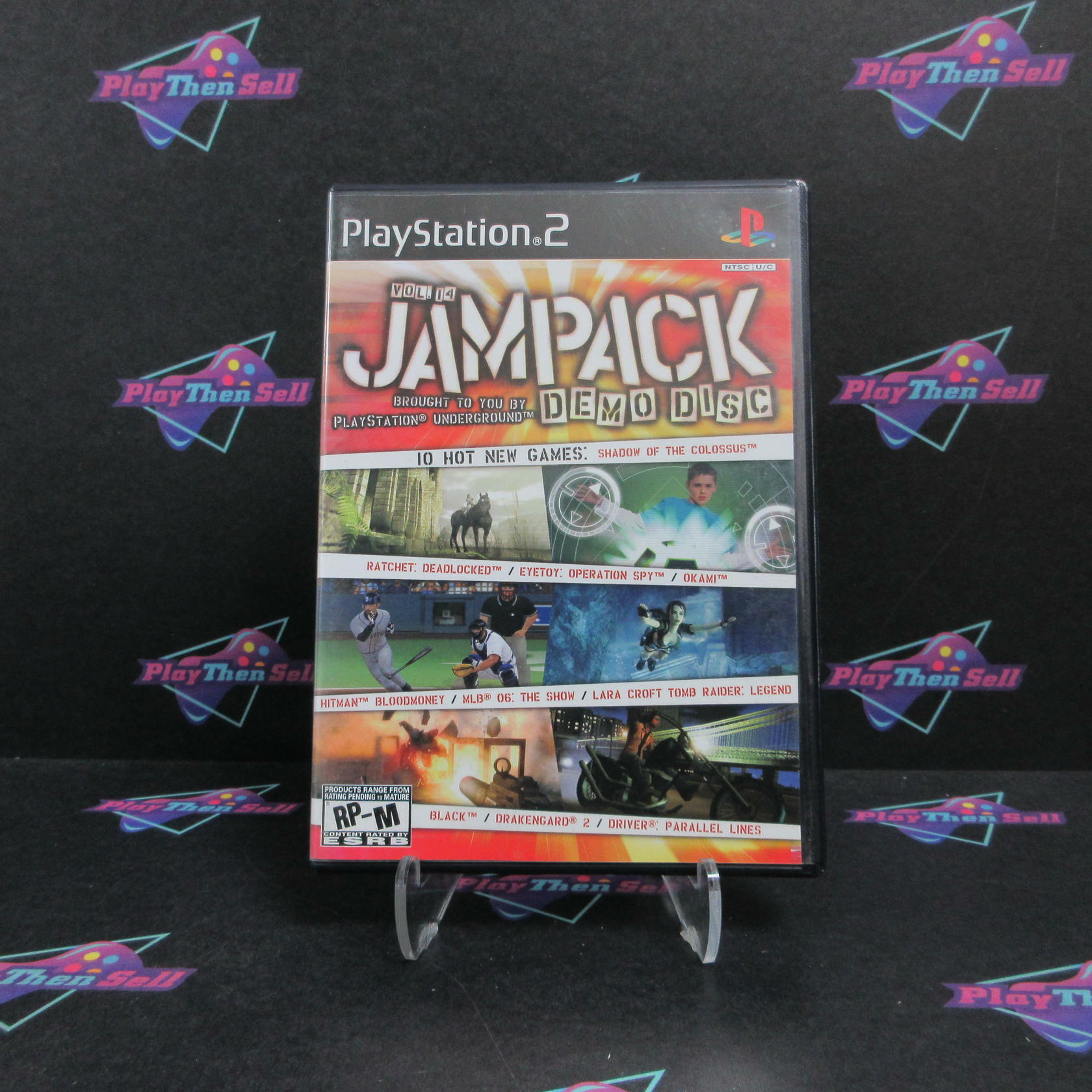 Jampack Volume 14 Demo Disc PS2 PlayStation 2 Complete - Excellent