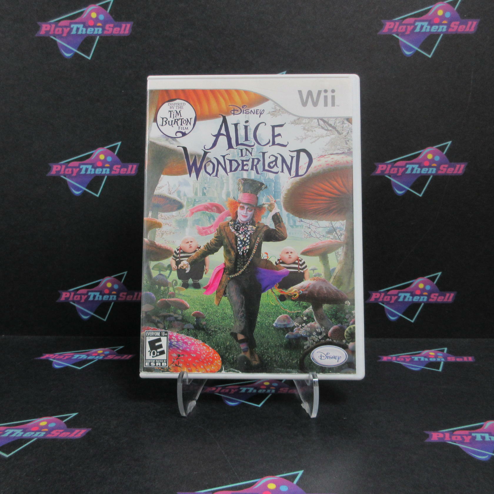 Alice In Wonderland Nintendo Wii AD/MD Complete CIB - Very Good