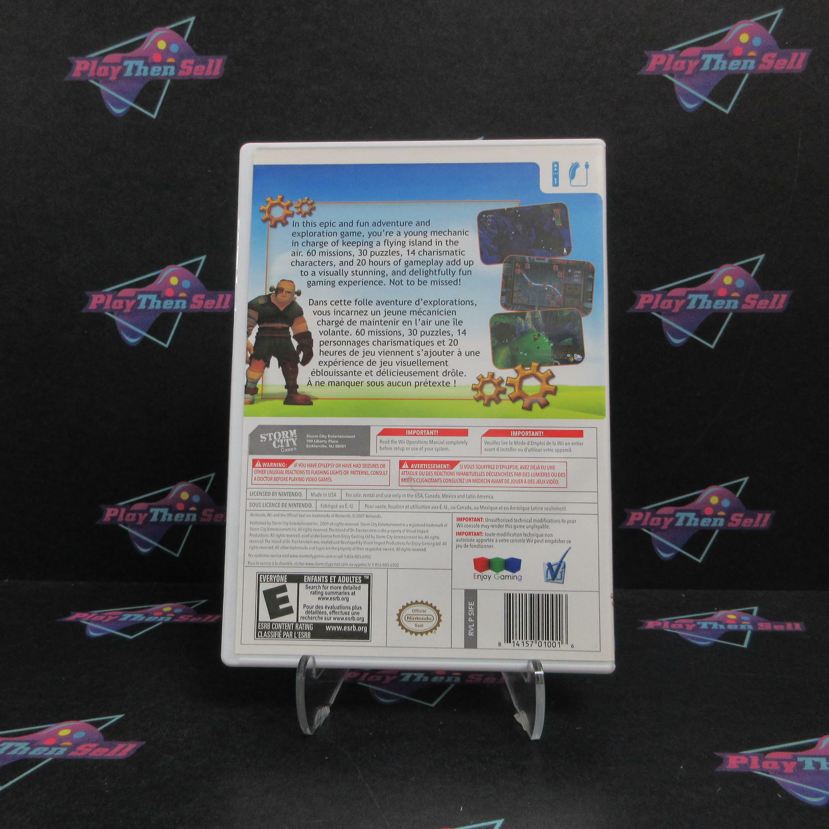 Island of Dr. Frankenstein Nintendo Wii Complete - Refurbished