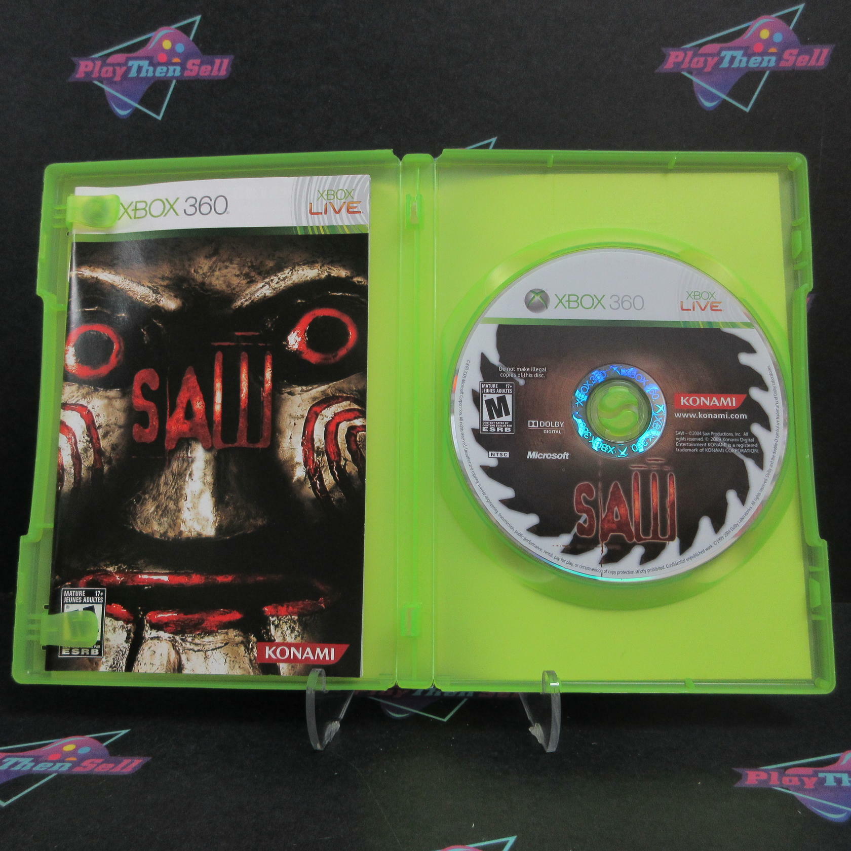 SAW Xbox 360 Complete - Excellent