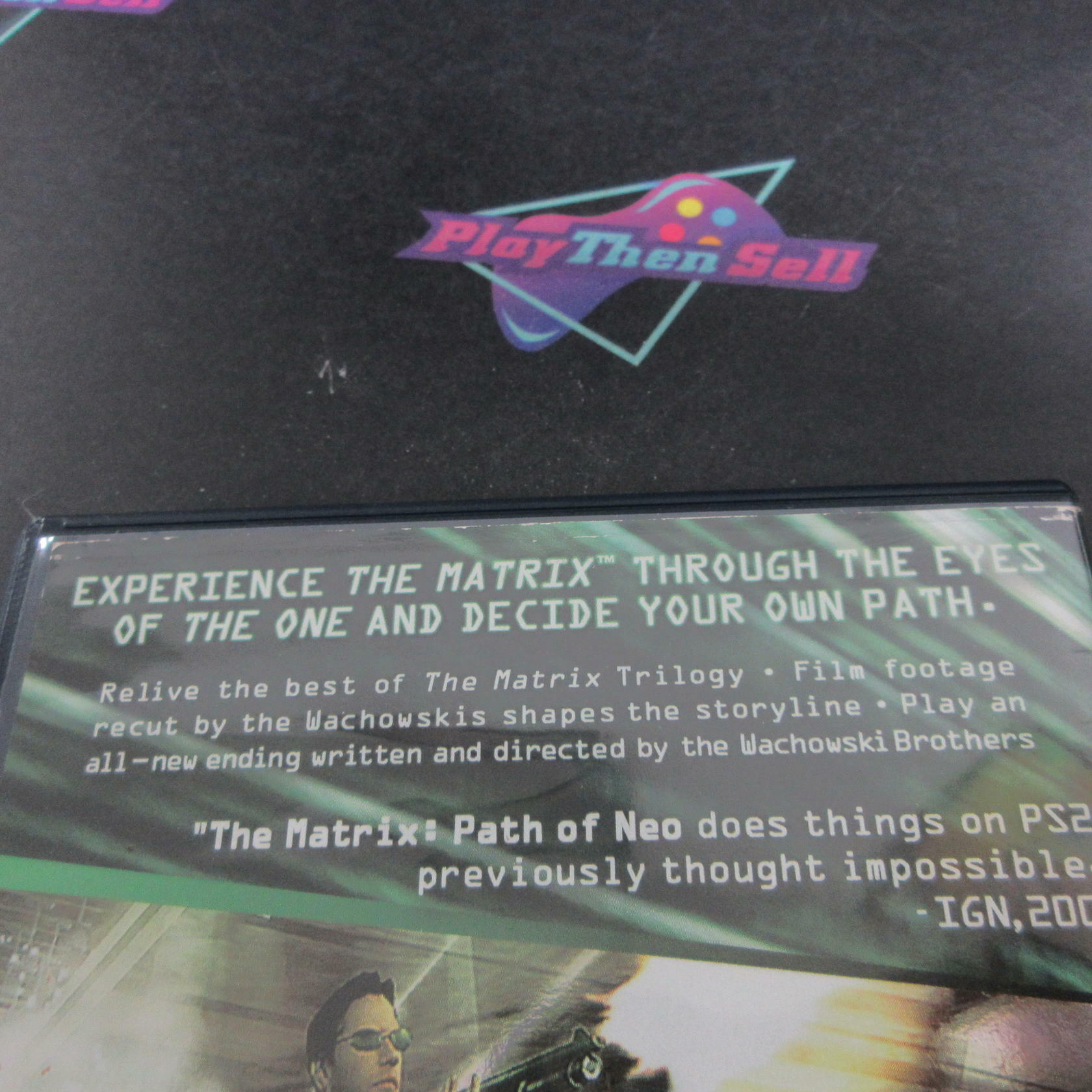 The Matrix Path of Neo PS2 PlayStation 2 AD Complete CIB - Very Good