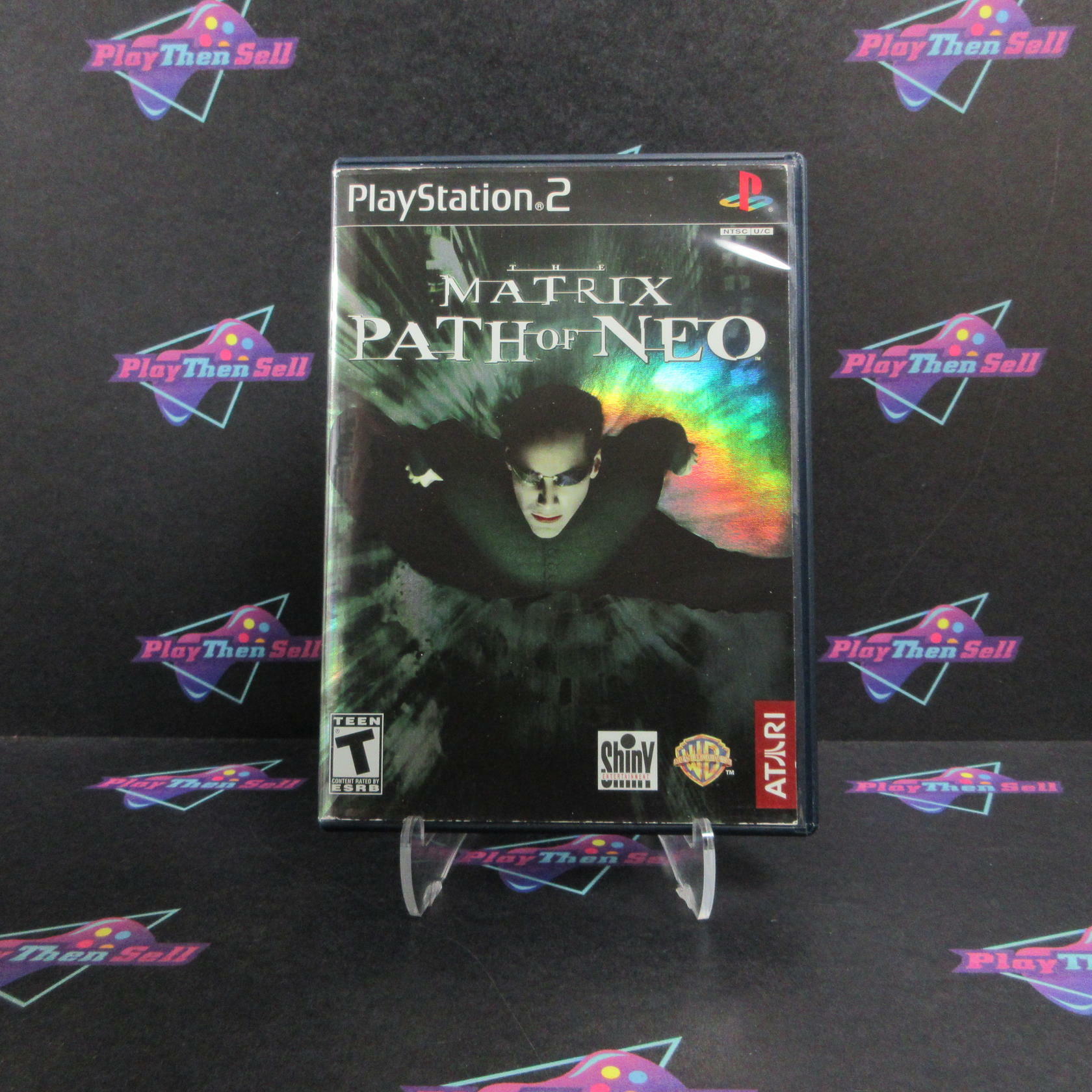 The Matrix Path of Neo PS2 PlayStation 2 AD Complete CIB - Very Good