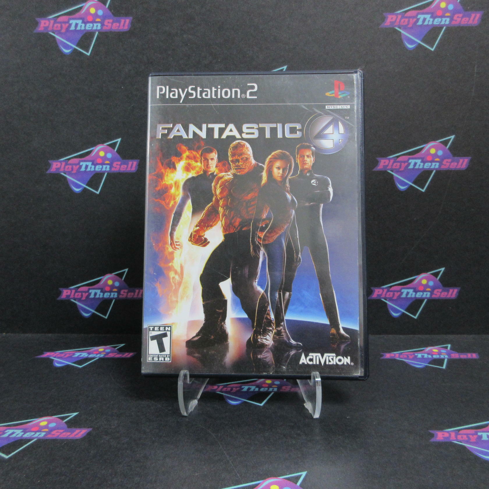 Fantastic Four PS2 PlayStation 2 DD Complete CIB - Very Good