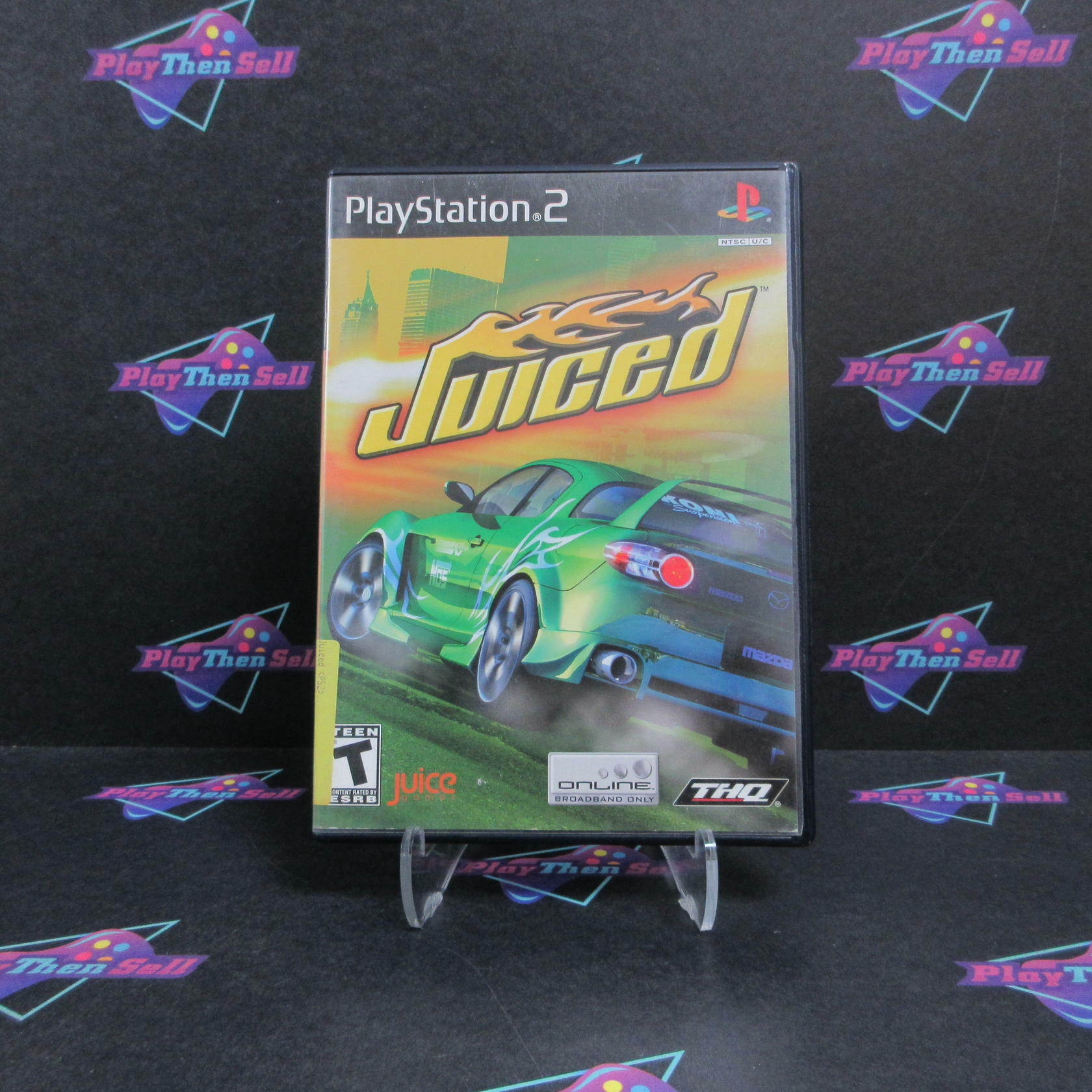 Juiced PS2 PlayStation 2 AD/NM - Very Good