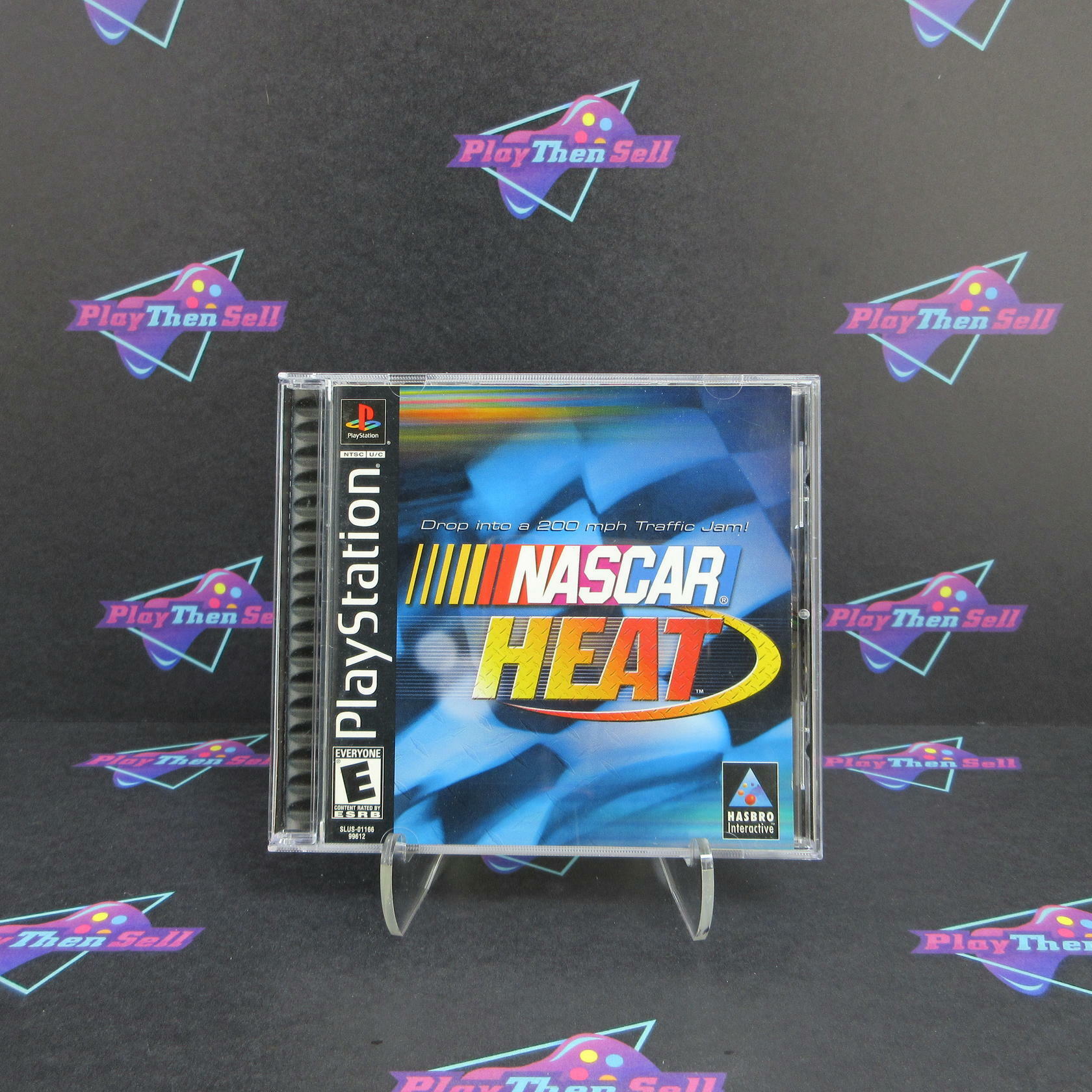 NASCAR Heat PS1 PlayStation 1 Complete - Excellent