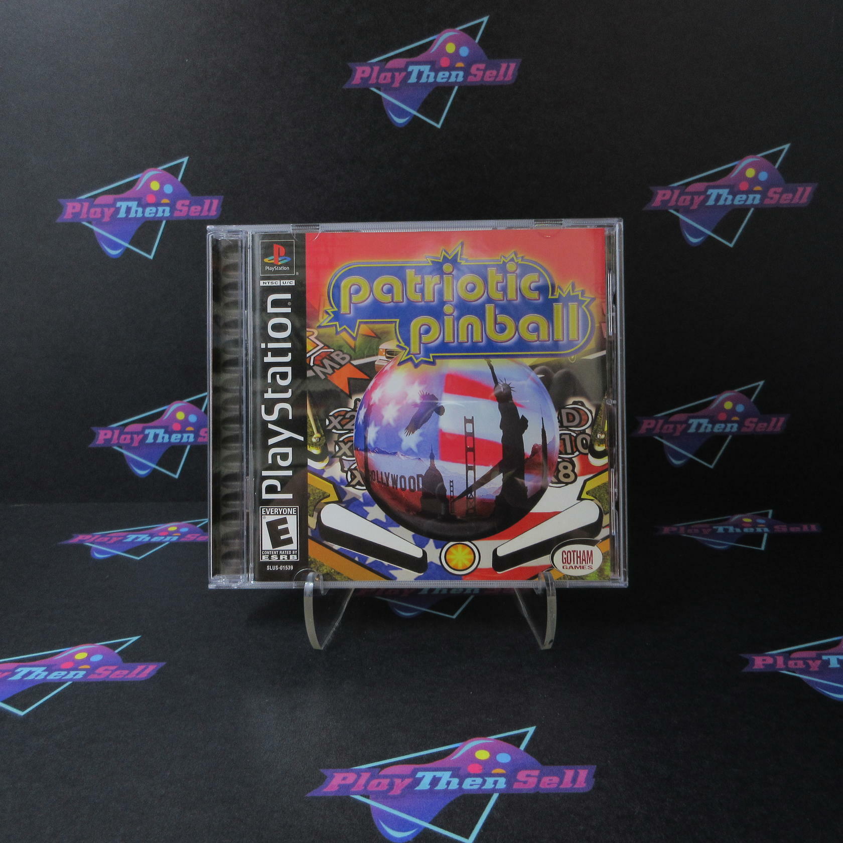 Patriotic Pinball PS1 PlayStation 1 Complete - Excellent