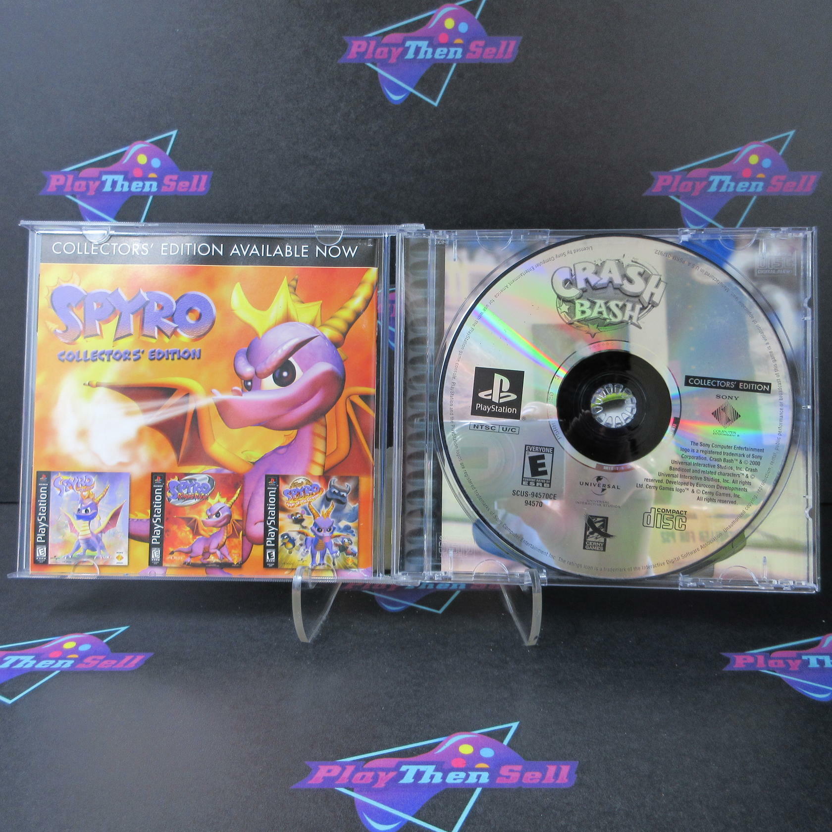 Crash Bash Collectors Edition PS1 PlayStation 1 - Like New