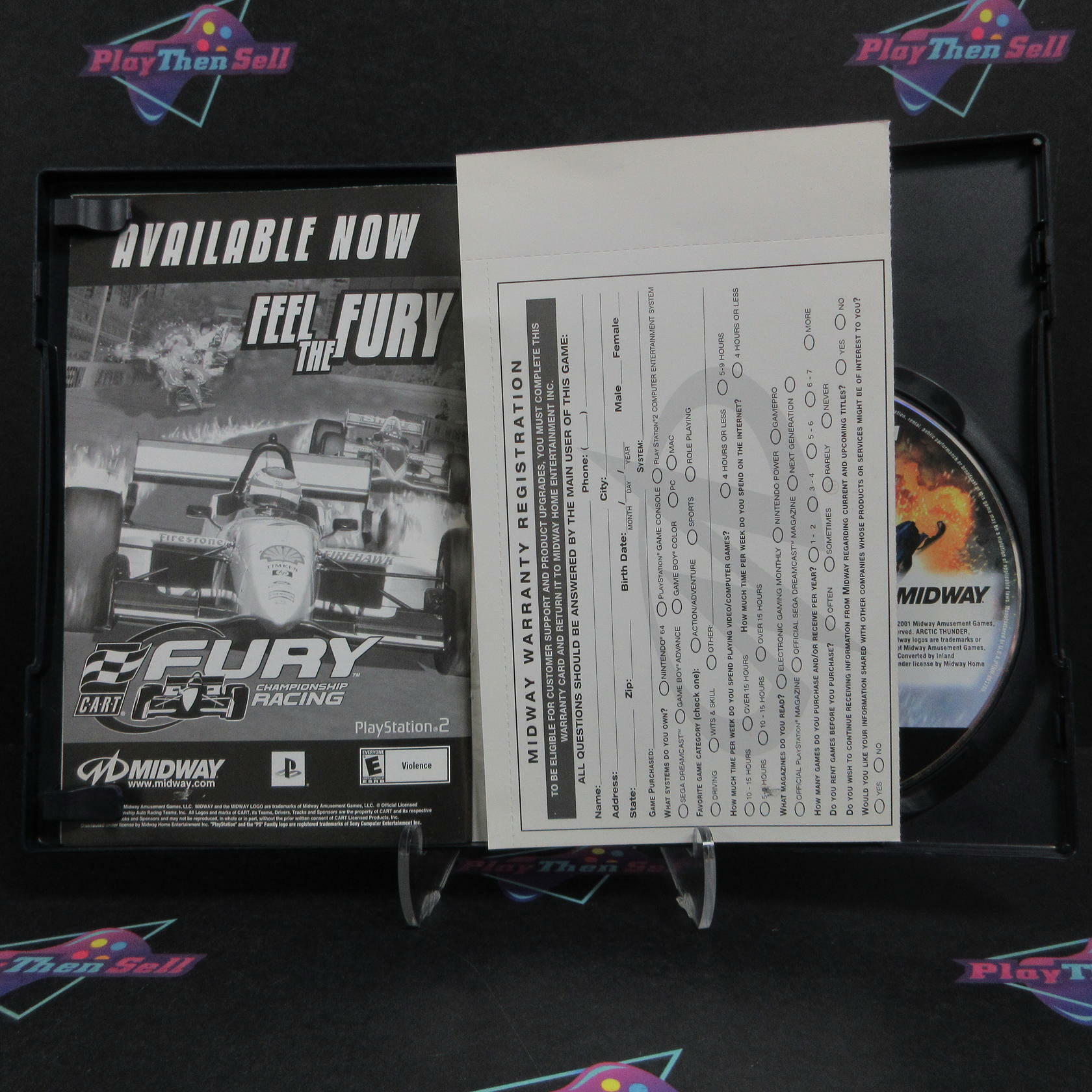 Arctic Thunder PS2 PlayStation 2 MD + Reg Card - Very Good