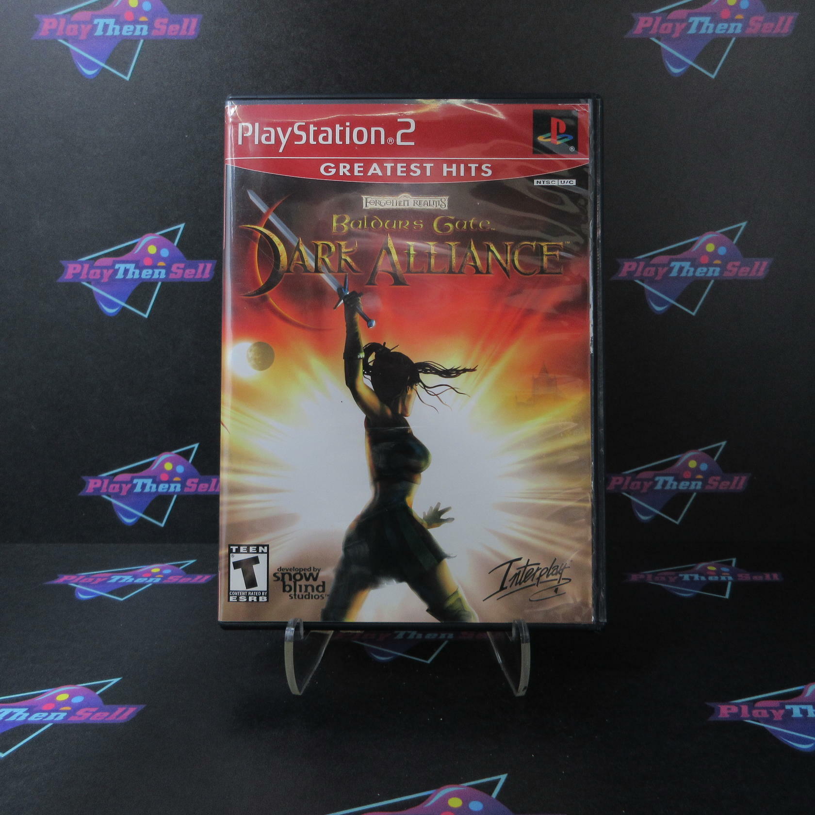 Baldur's Gate Dark Alliance PS2 PlayStation 2 GH Complete - Excellent