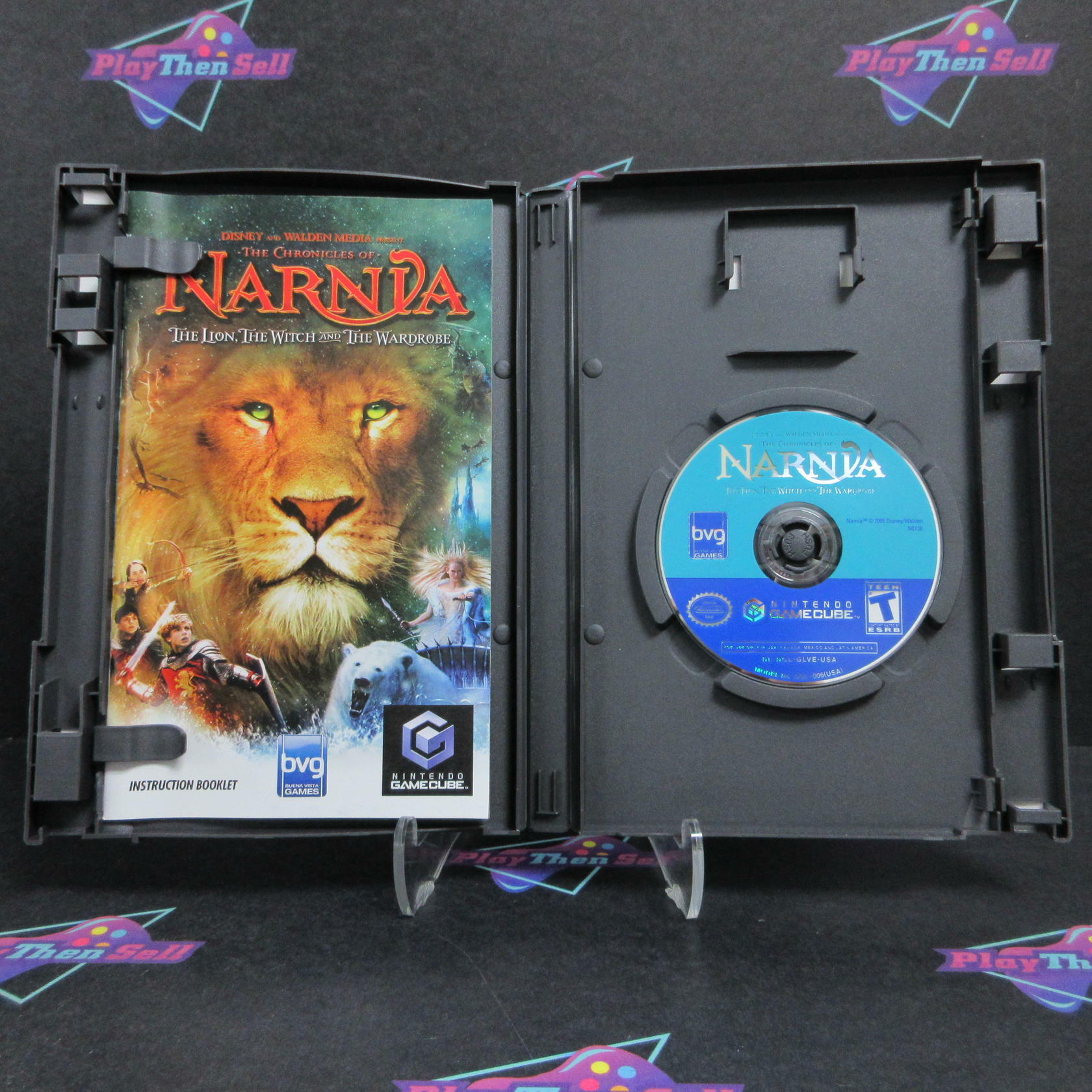 Chronicles of Narnia The Lion, The Witch, The Wardrobe GameCube CIB - Refurbished