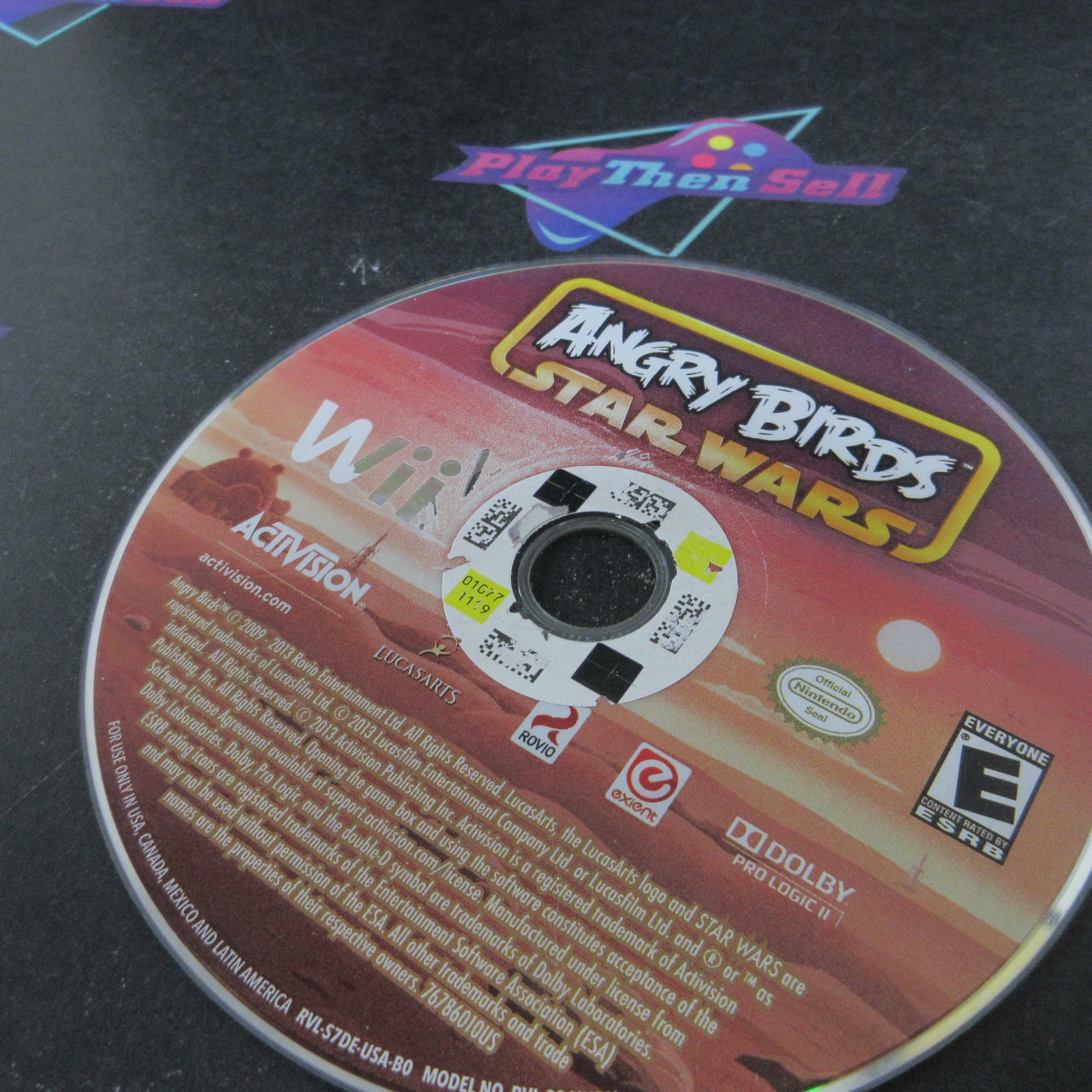 Angry Birds Star Wars Nintendo Wii AD/DD/NM - Very Good