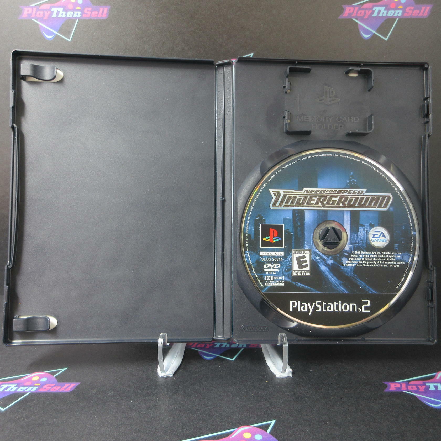 Need for Speed Underground PS2 PlayStation 2 AD/NM - Very Good