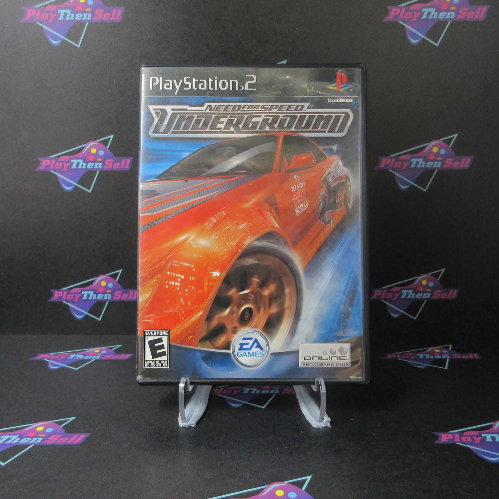 Need for Speed Underground PS2 PlayStation 2 AD/NM - Very Good