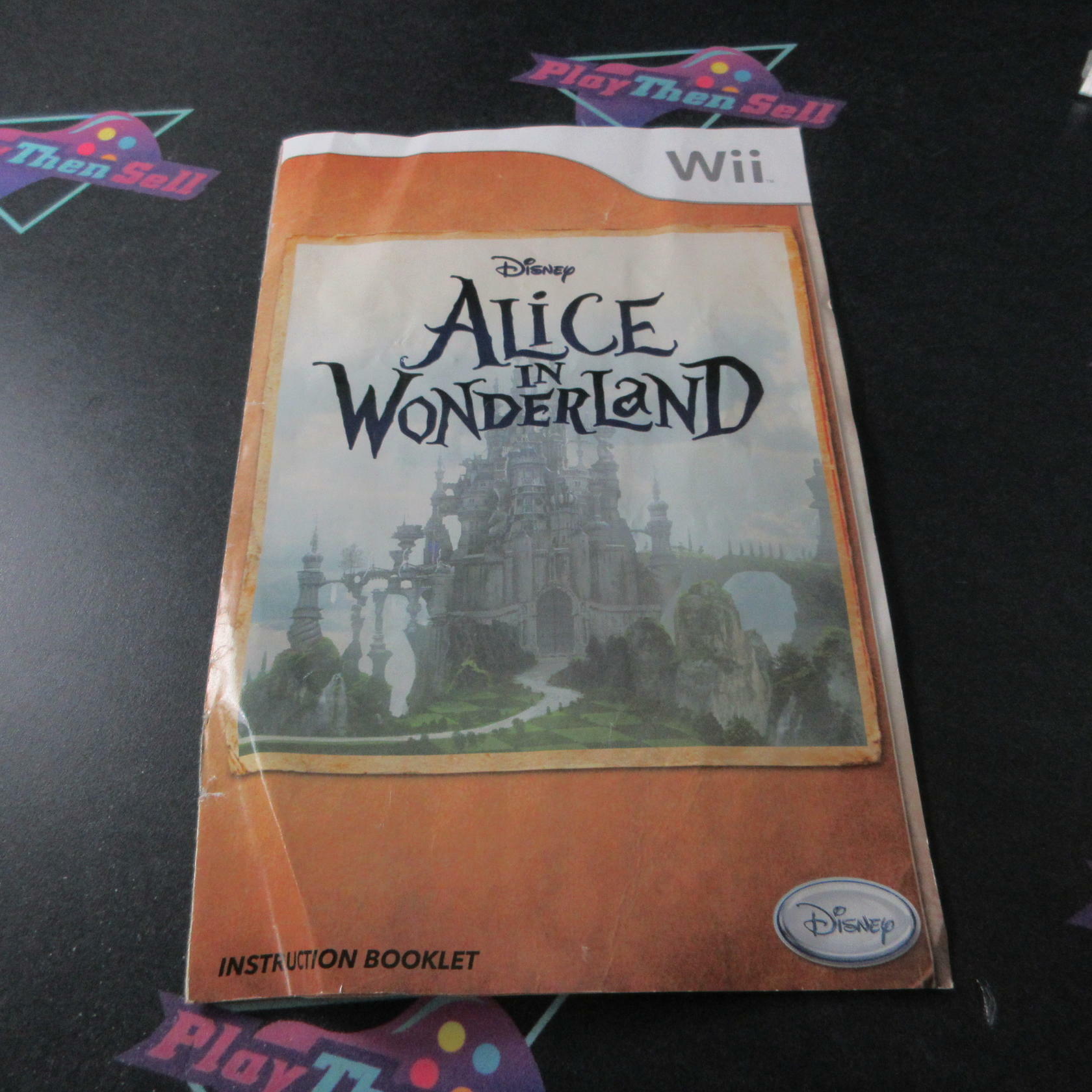 Alice In Wonderland Nintendo Wii AD/MD Complete CIB - Very Good