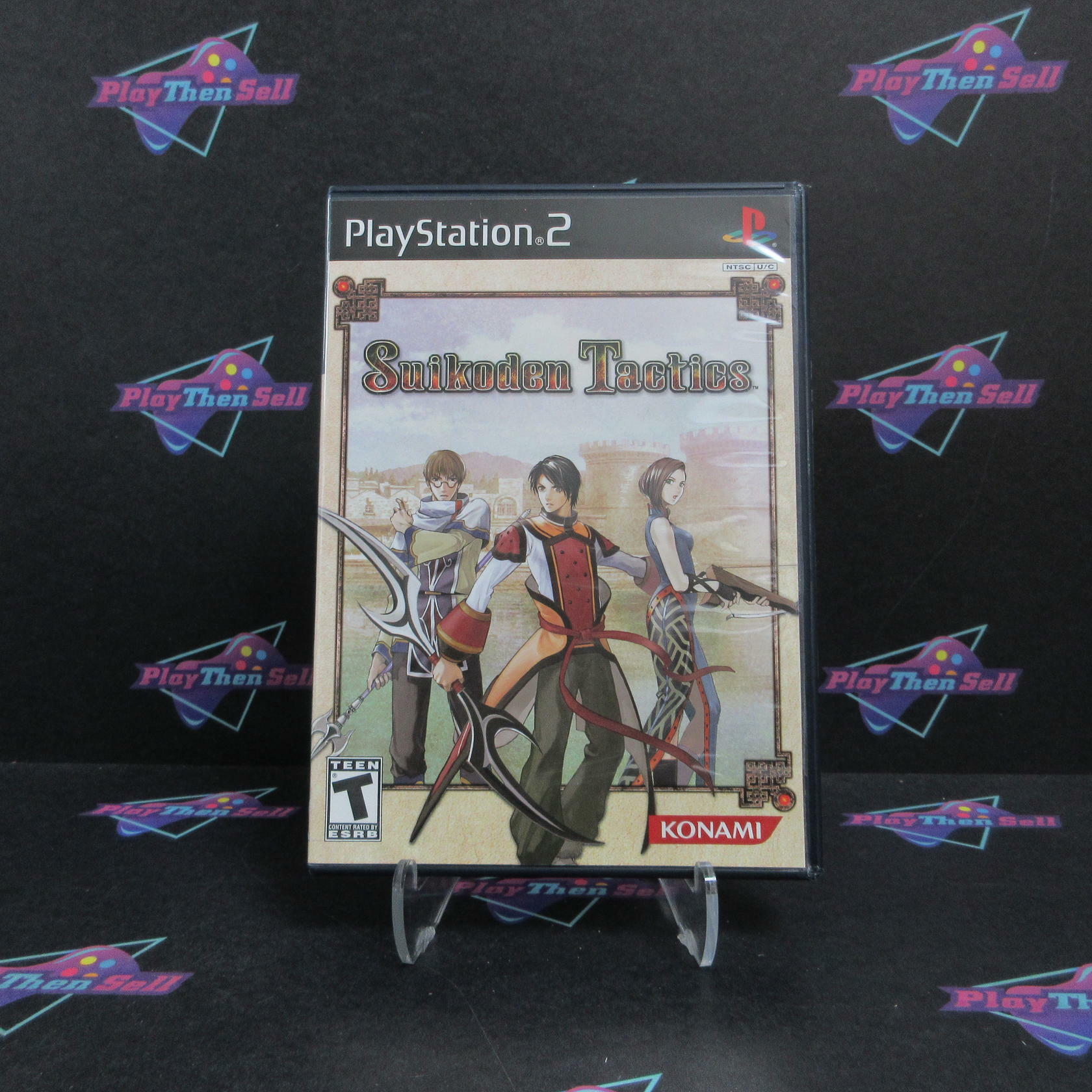 Suikoden Tactics PS2 PlayStation 2 + Soundtrack Complete - Excellent