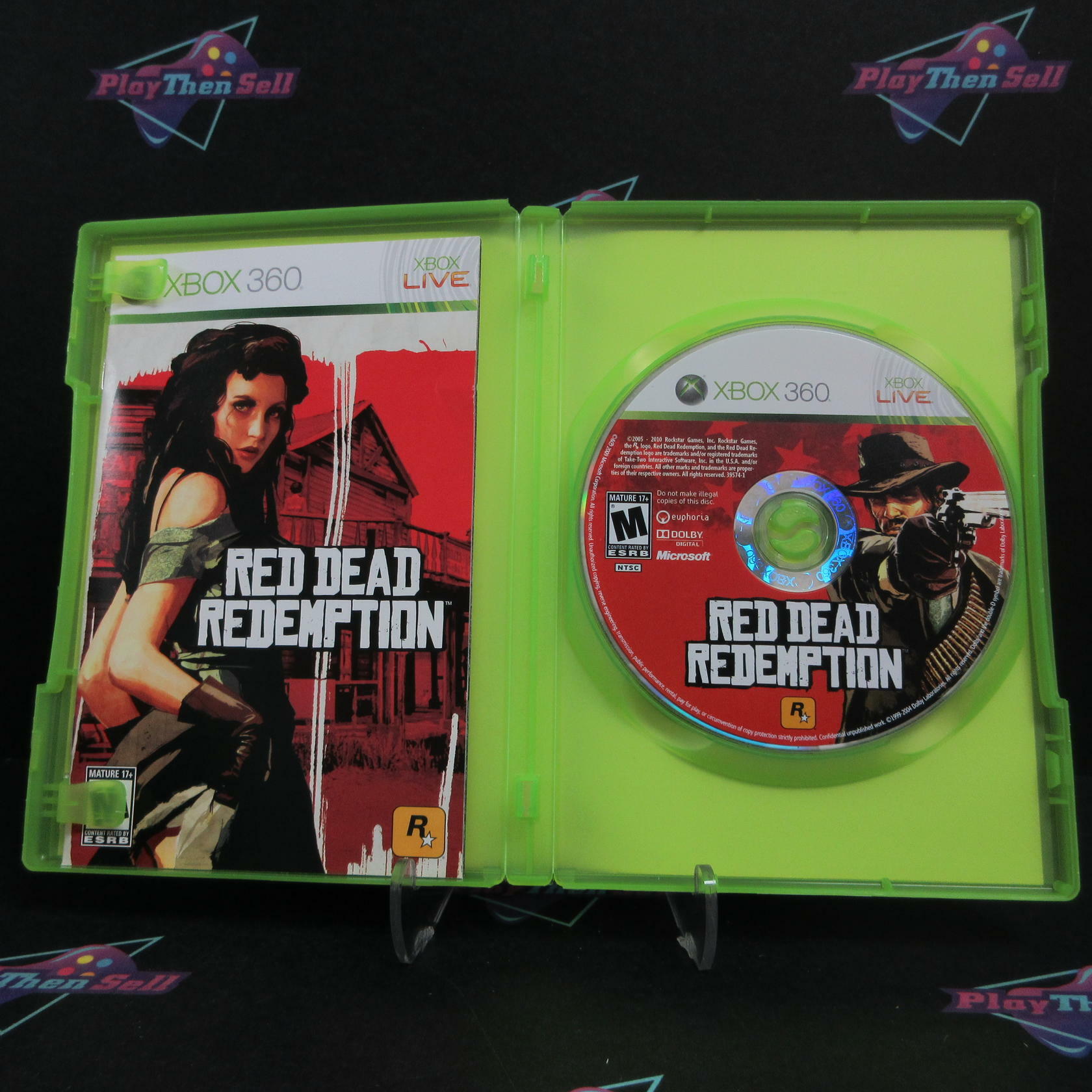 Red Dead Redemption Special Edition Xbox 360 + Map Complete - Excellent