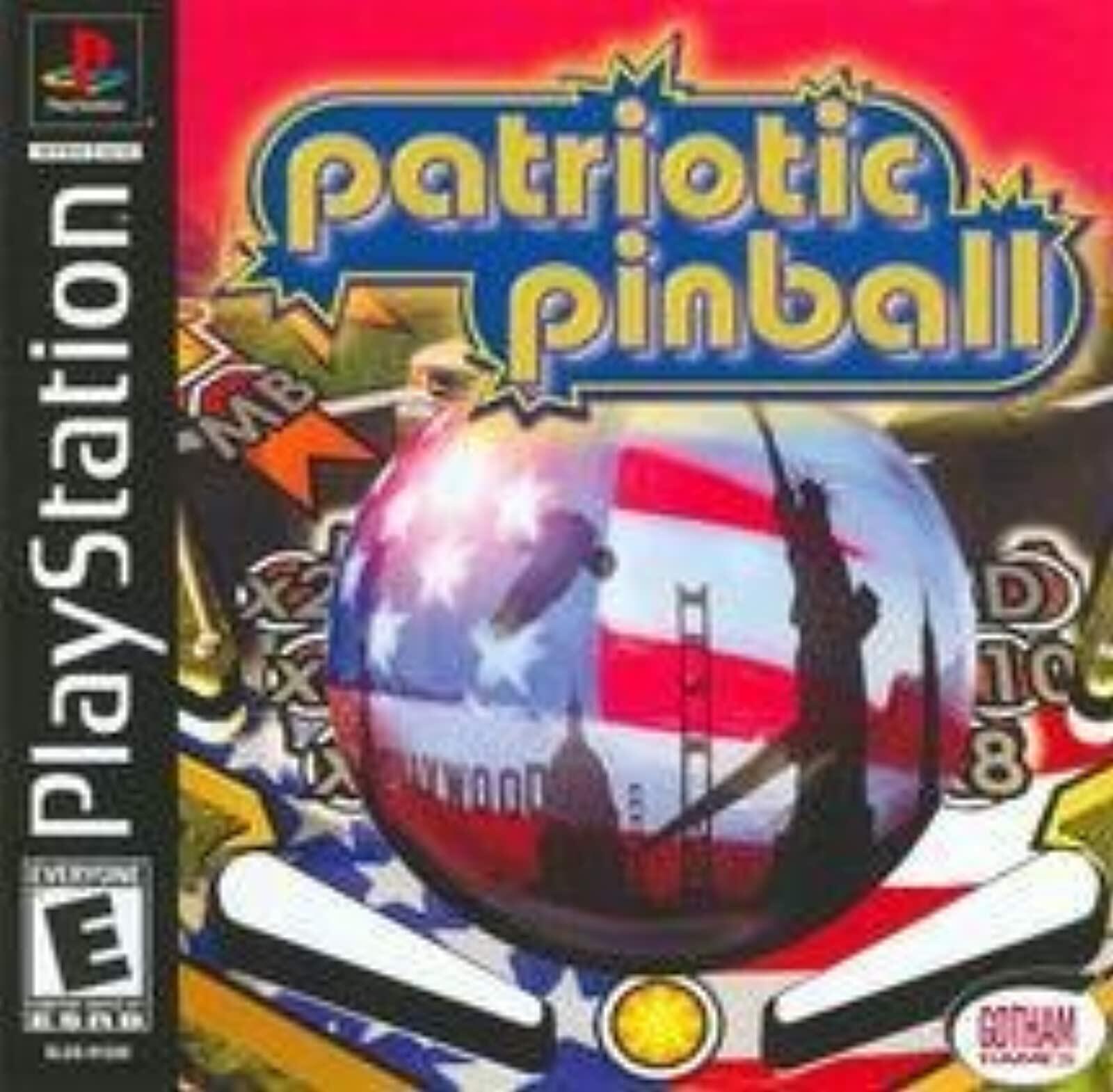 Patriotic Pinball PS1 PlayStation 1 Complete - Excellent
