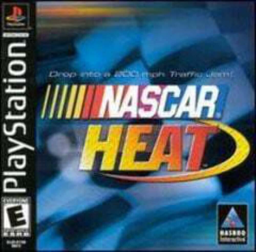 NASCAR Heat PS1 PlayStation 1 Complete - Excellent
