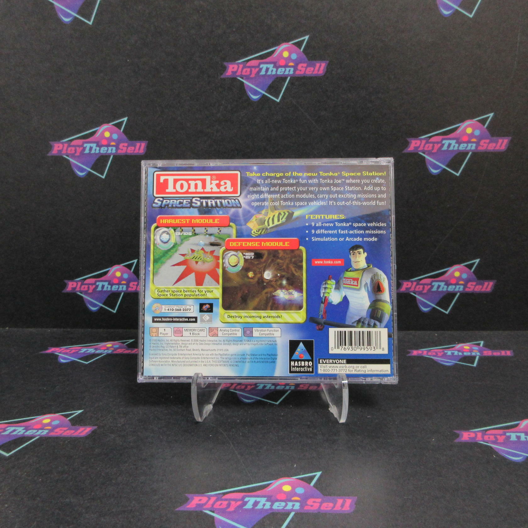 Tonka Space Station PS1 PlayStation 1 Complete - Excellent