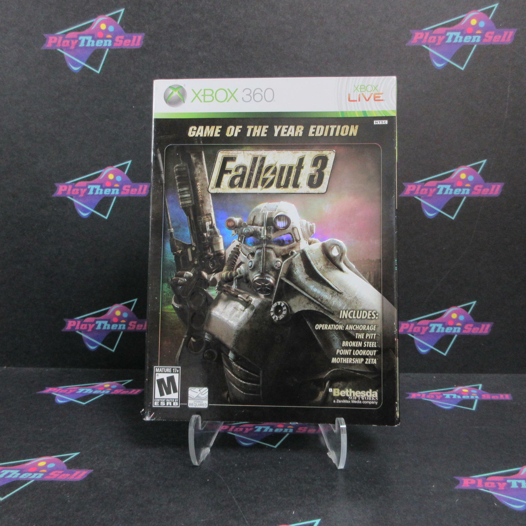 Fallout 3 GOTY Xbox 360 + Sleeve Complete - Excellent