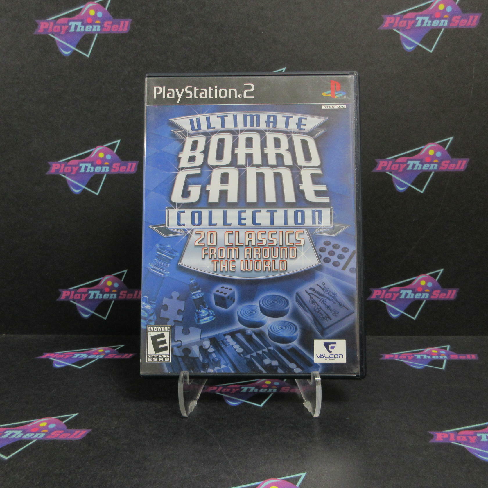 Ultimate Board Game Collection PS2 PlayStation 2 DD Complete CIB - Very Good