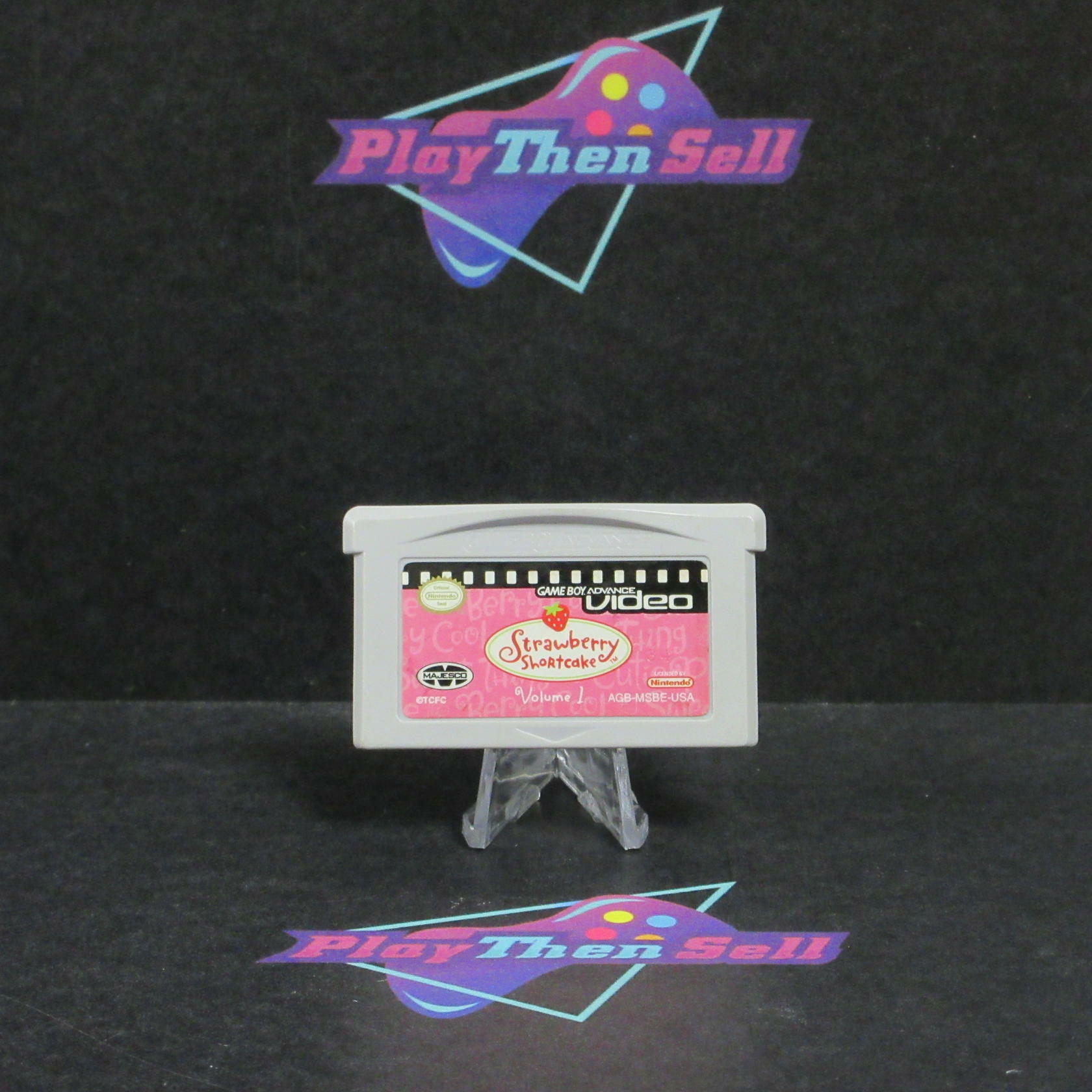 Strawberry Shortcake Vol 1 Video GBA Game Boy Advance - Refurbished