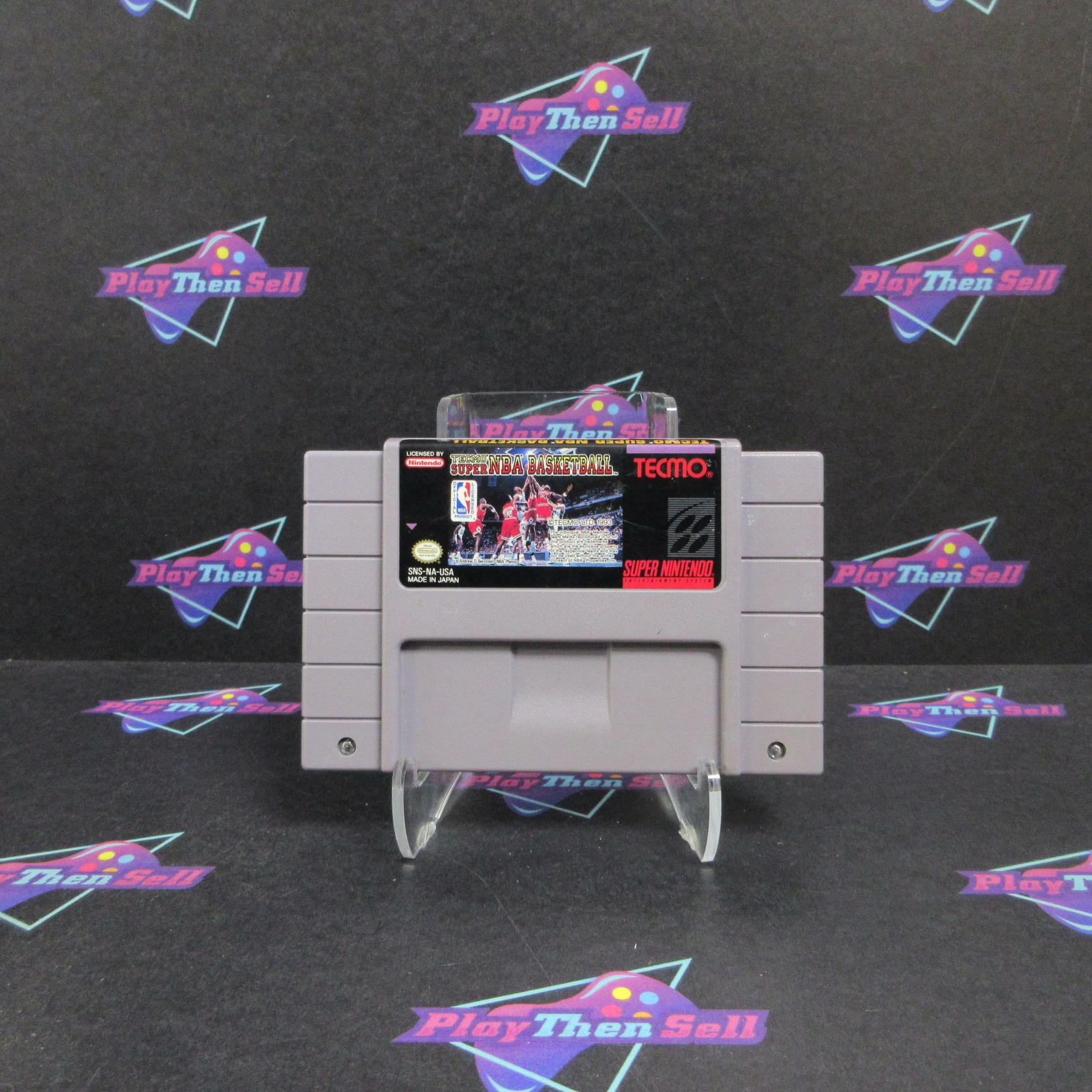 Tecmo Super NBA Basketball Super Nintendo SNES - Refurbished