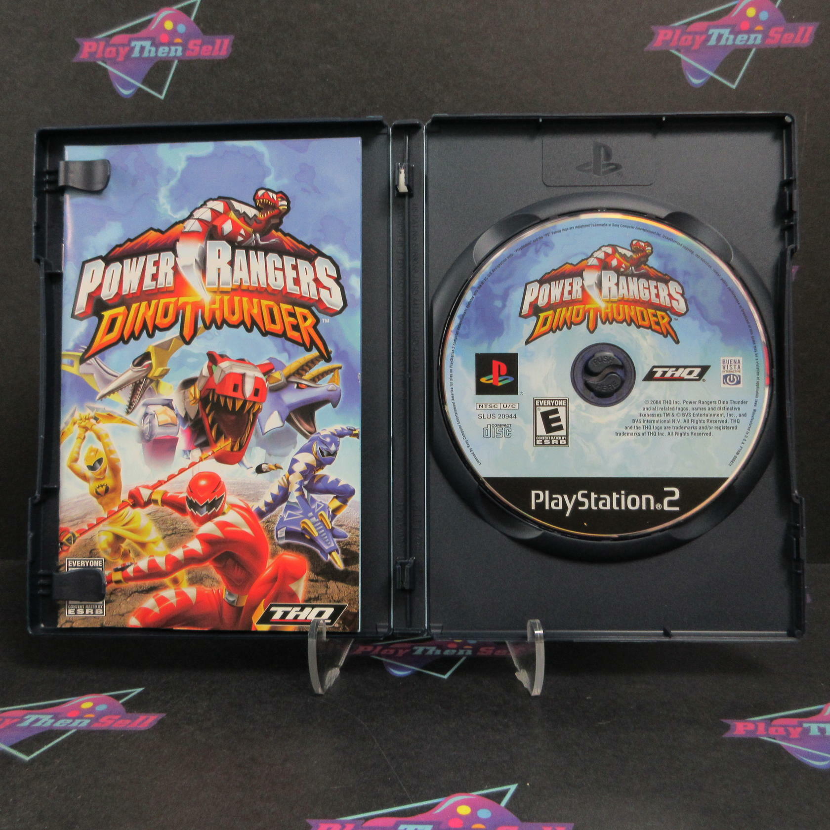 Power Rangers Dino Thunder PS2 PlayStation 2 Complete