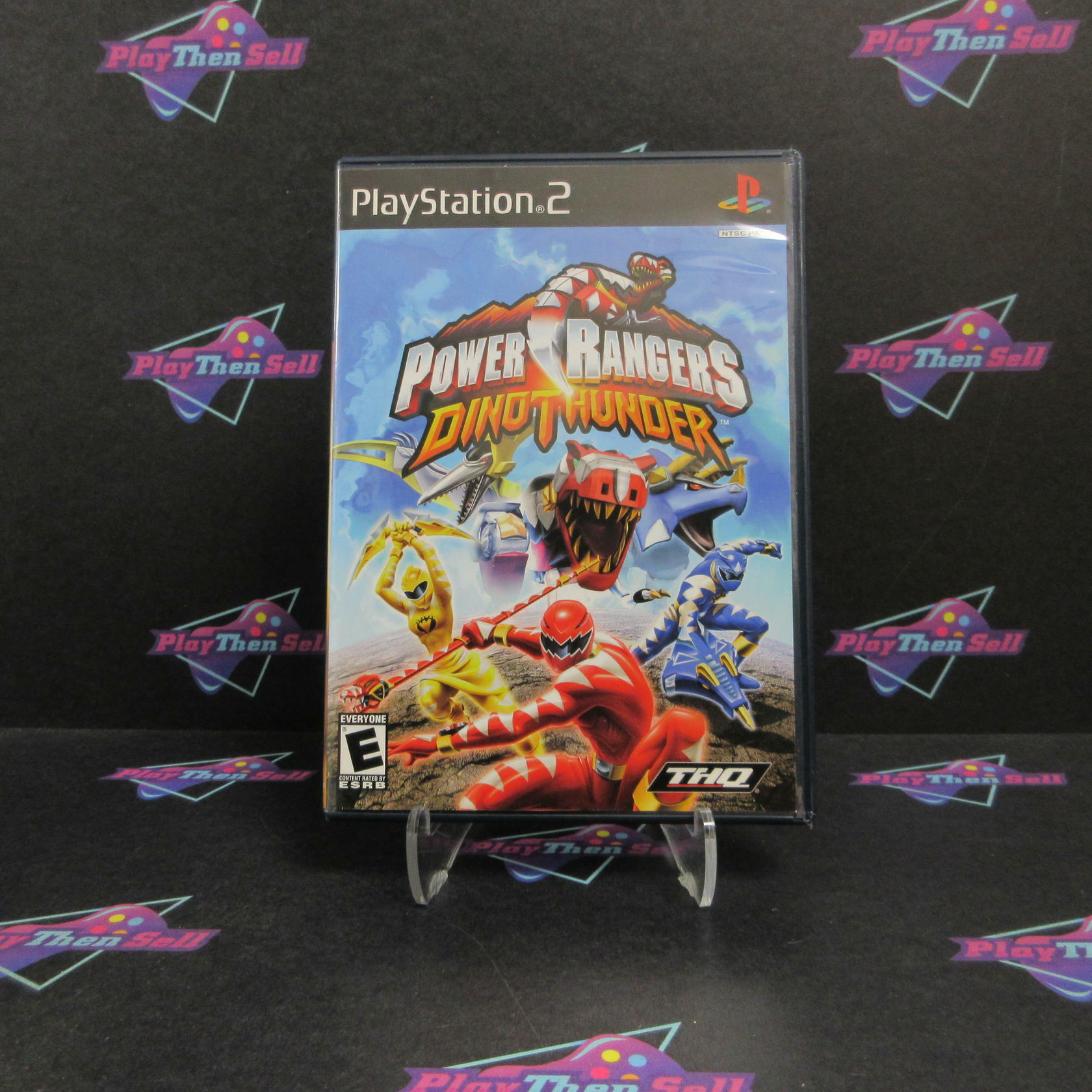 Power Rangers Dino Thunder PS2 PlayStation 2 Complete