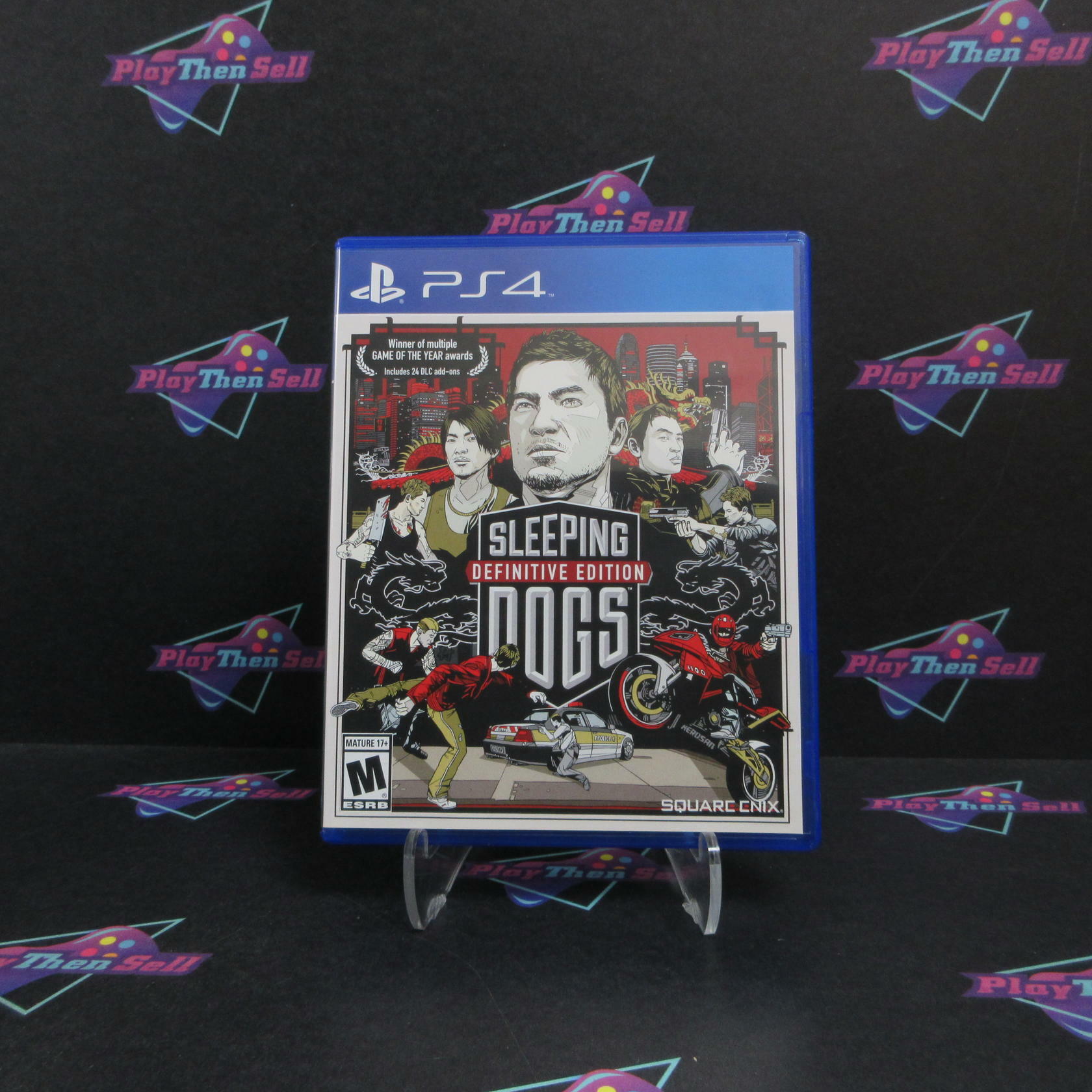 Sleeping Dogs Definitive Edition PS4 PlayStation 4 Complete - Excellent