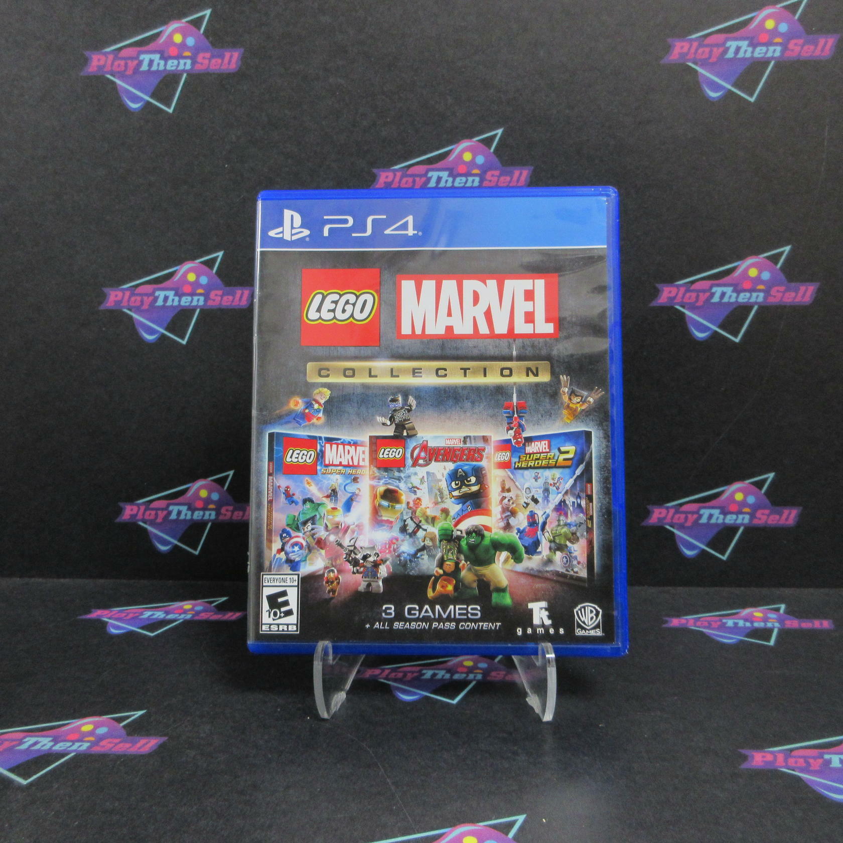 Lego Marvel Collection PS4 PlayStation 4 DD Complete CIB - Very Good