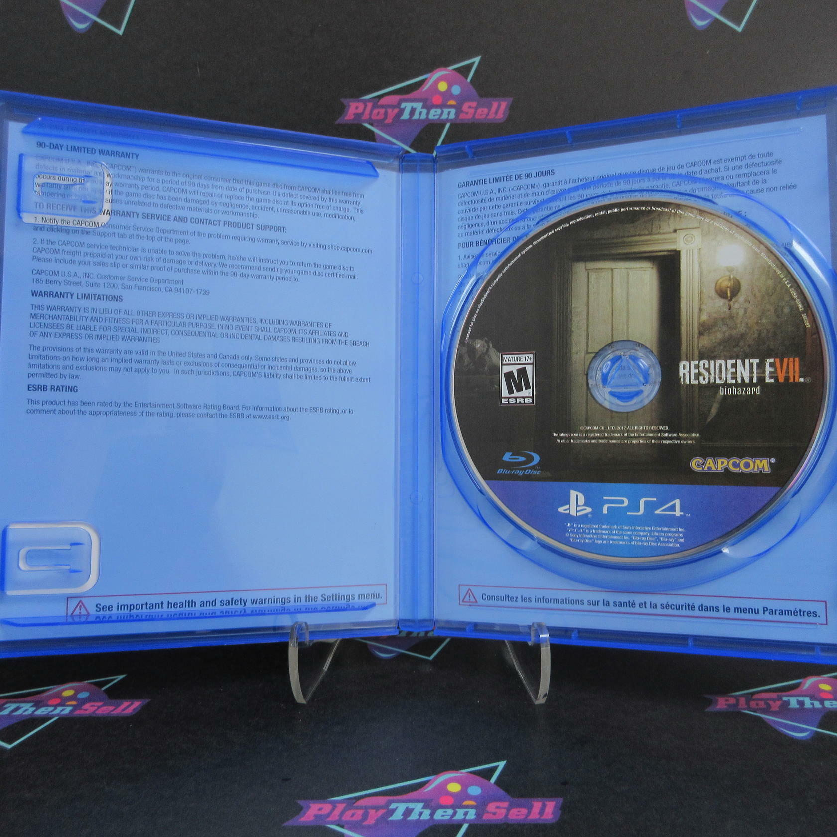 Resident Evil 7 Biohazard PS4 PlayStation 4 Complete - Excellent