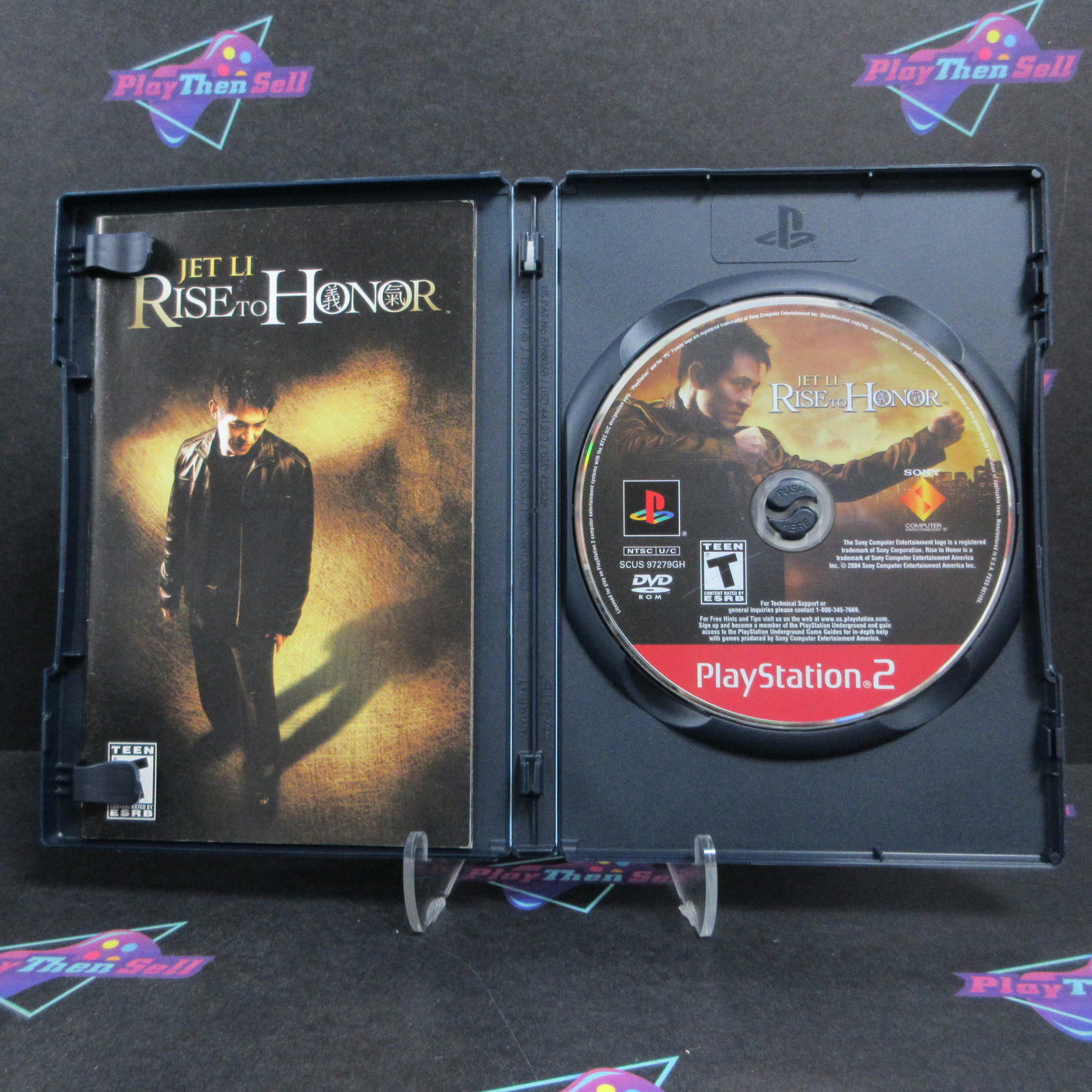 Rise To Honor PS2 PlayStation 2 GH + Reg Card Complete - Excellent