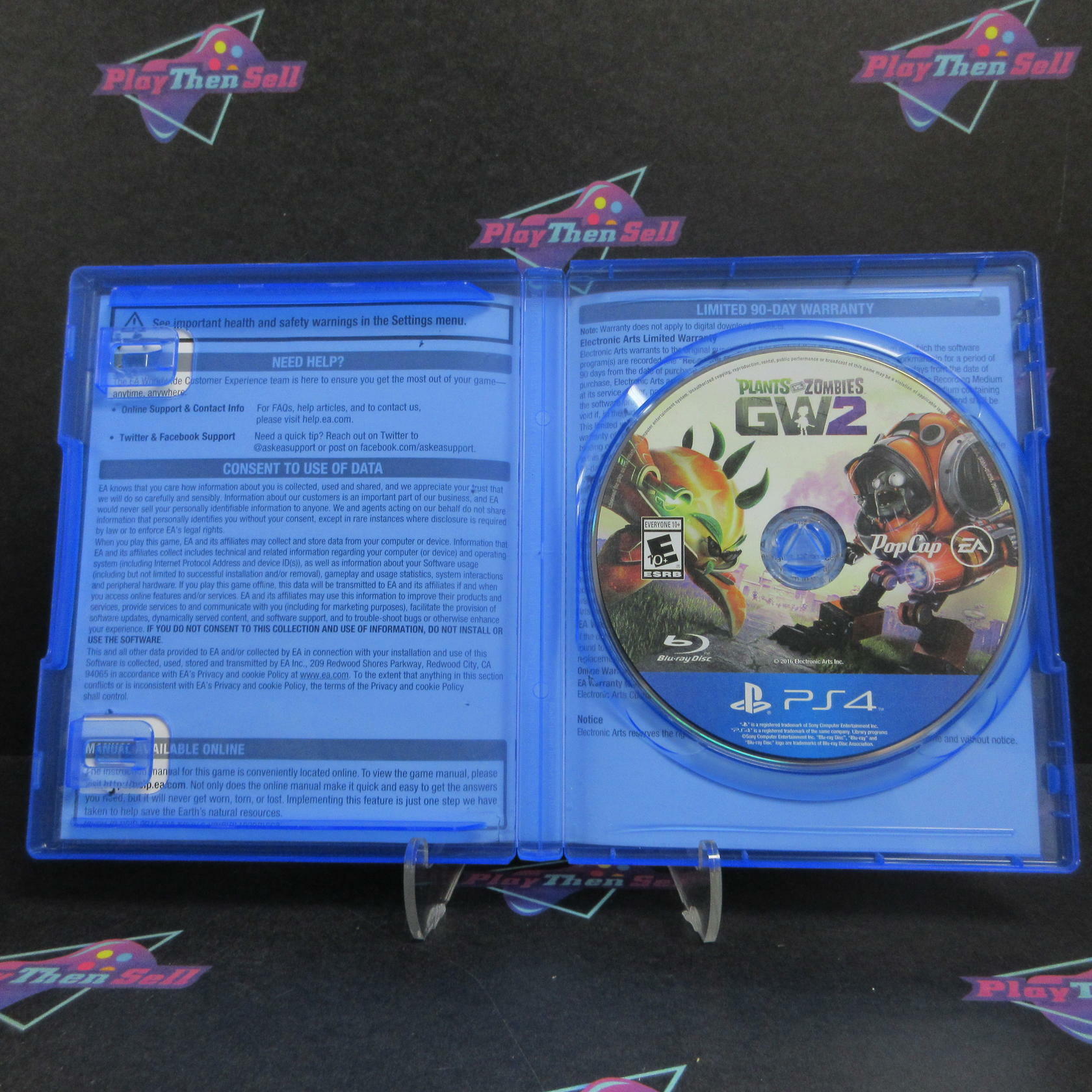Plants vs Zombies Garden Warfare 2 PS4 PlayStation 4 AD - Very Good