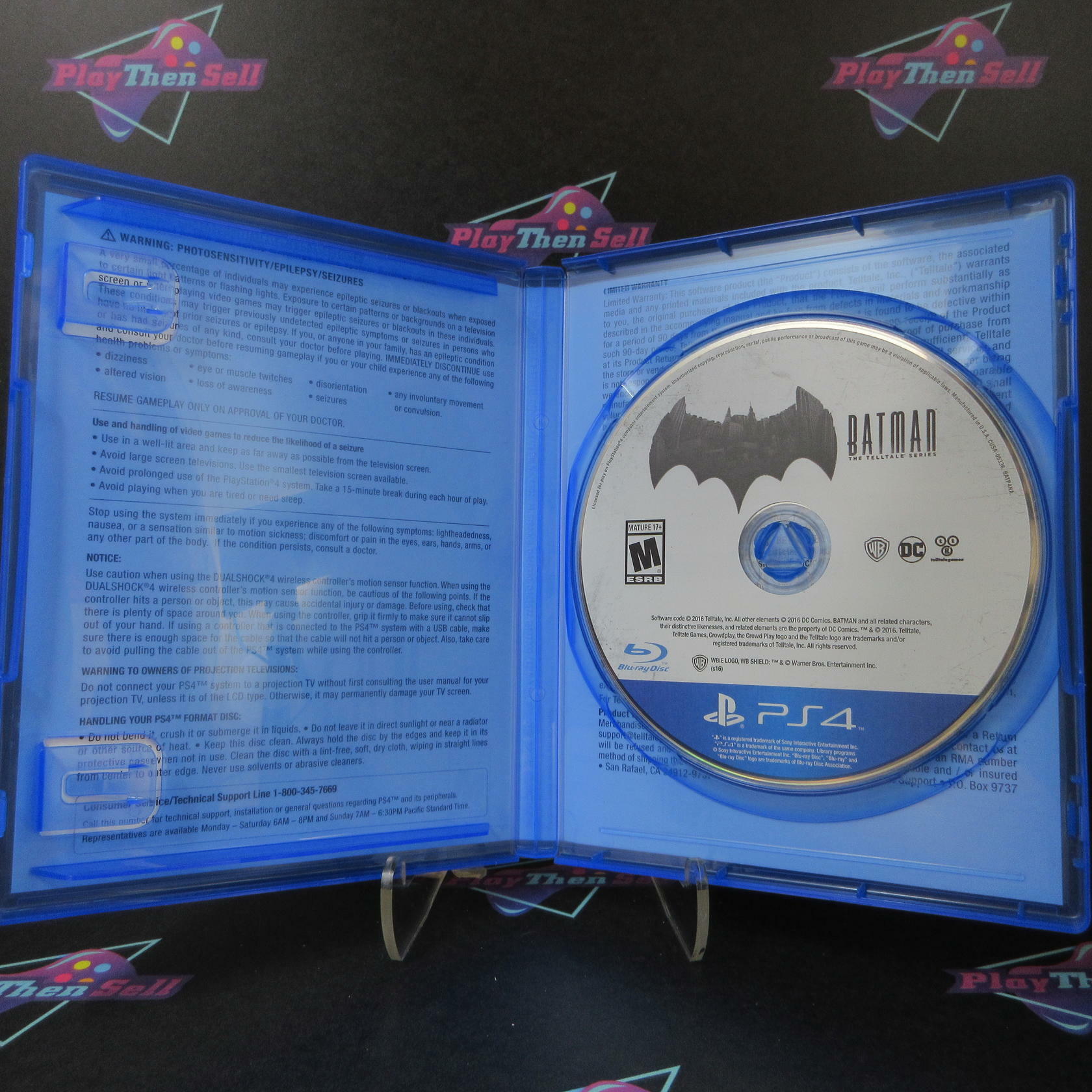 Batman The Telltale Series PS4 PlayStation 4 Complete - Excellent