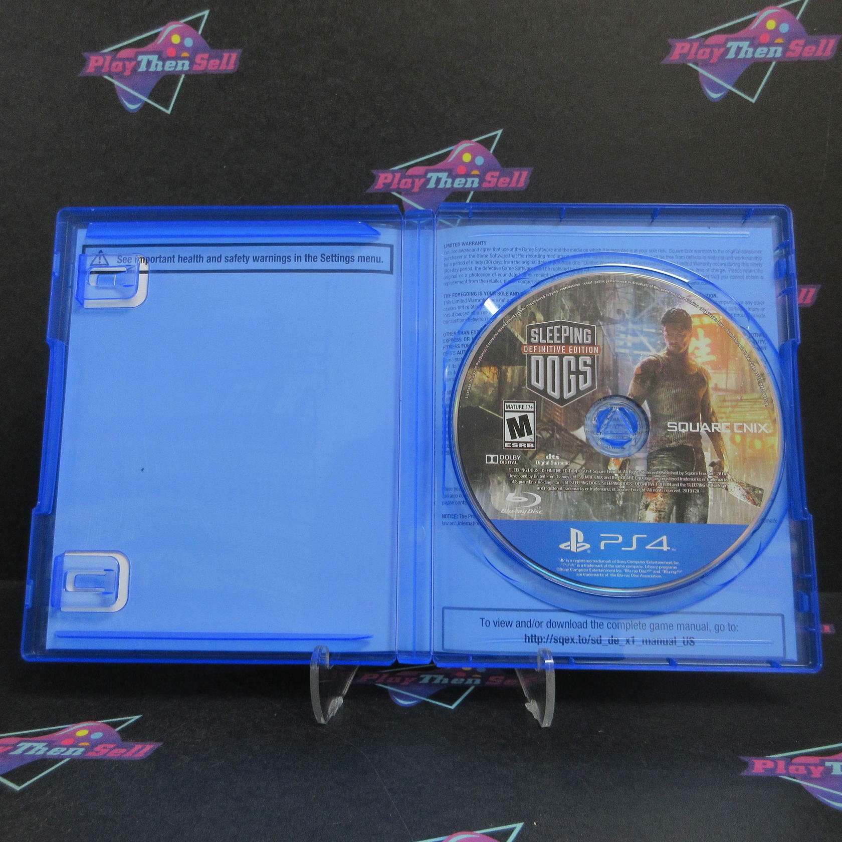 Sleeping Dogs Definitive Edition PS4 PlayStation 4 Complete - Excellent