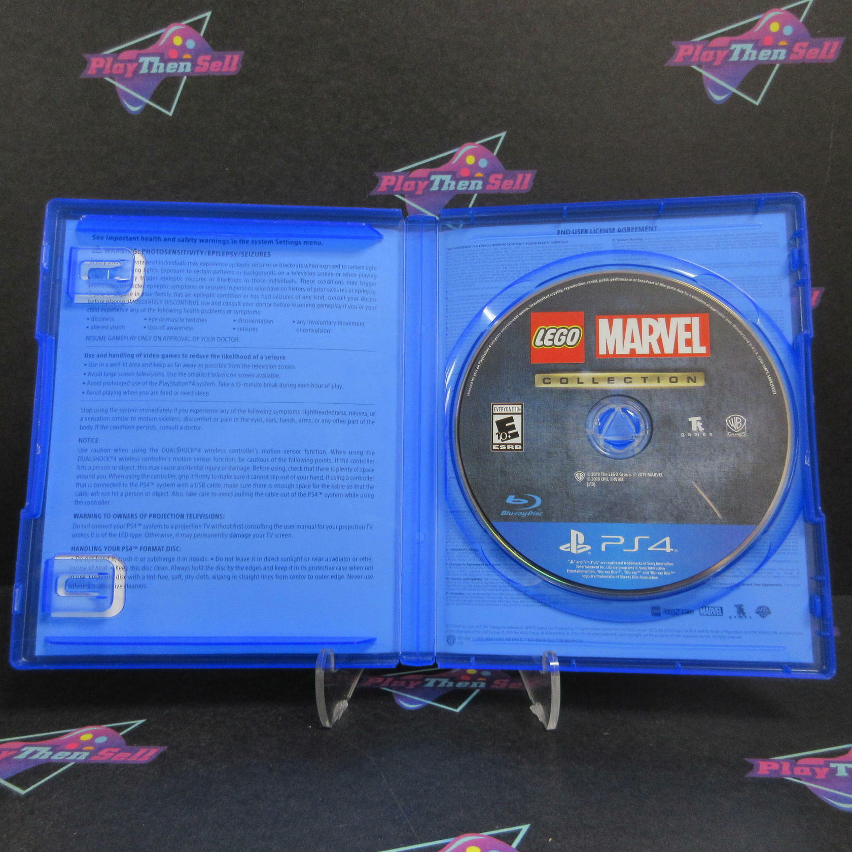Lego Marvel Collection PS4 PlayStation 4 DD Complete CIB - Very Good