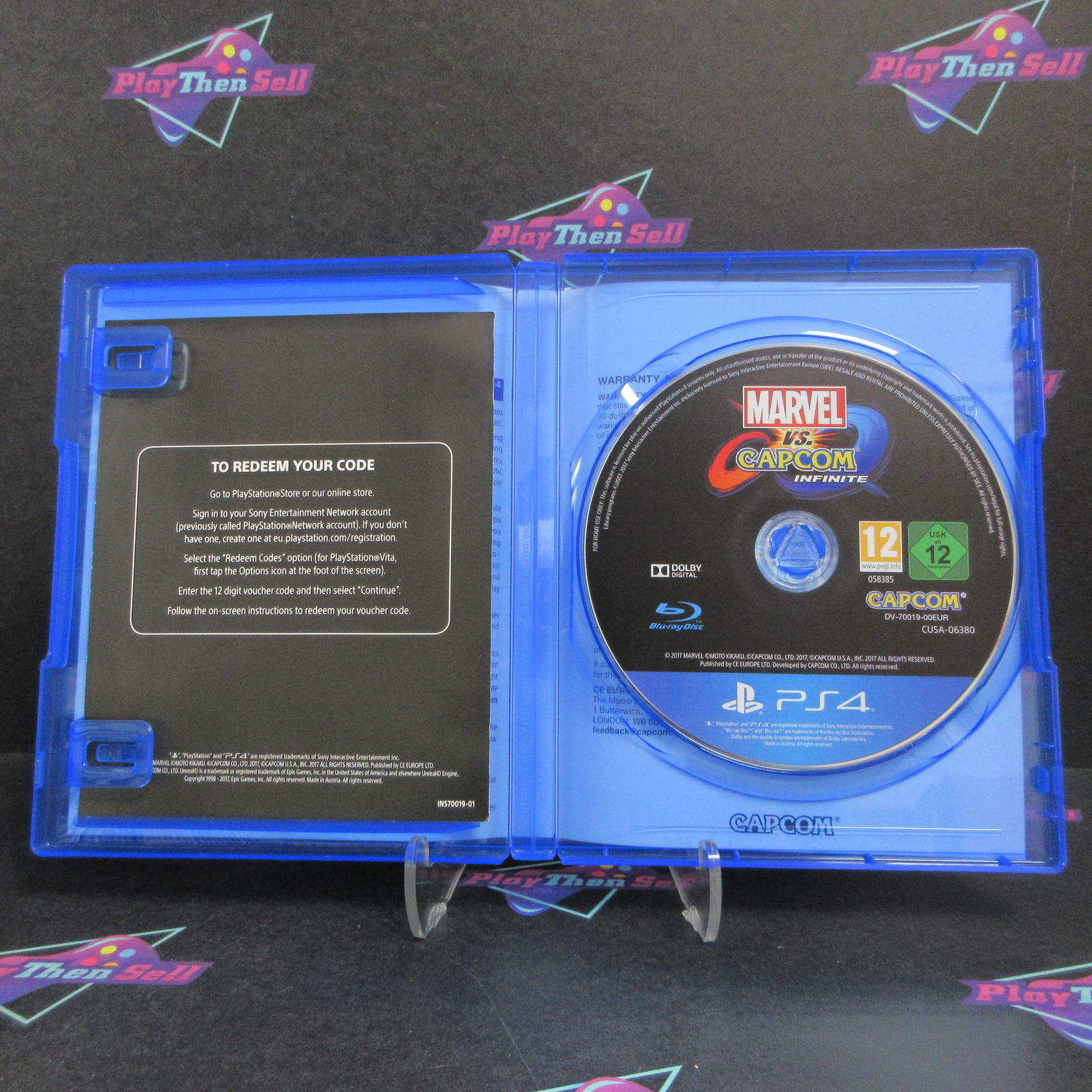 Marvel vs. Capcom Infinite PS4 PlayStation 4 PAL - Like New
