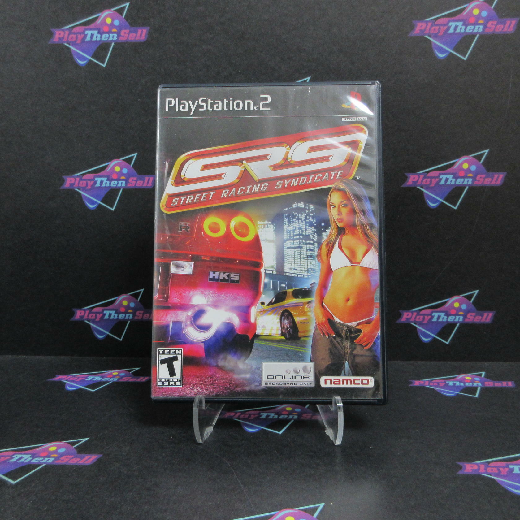 SRS Street Racing Syndicate PS2 PlayStation 2 AD/DD Complete CIB - Very Good