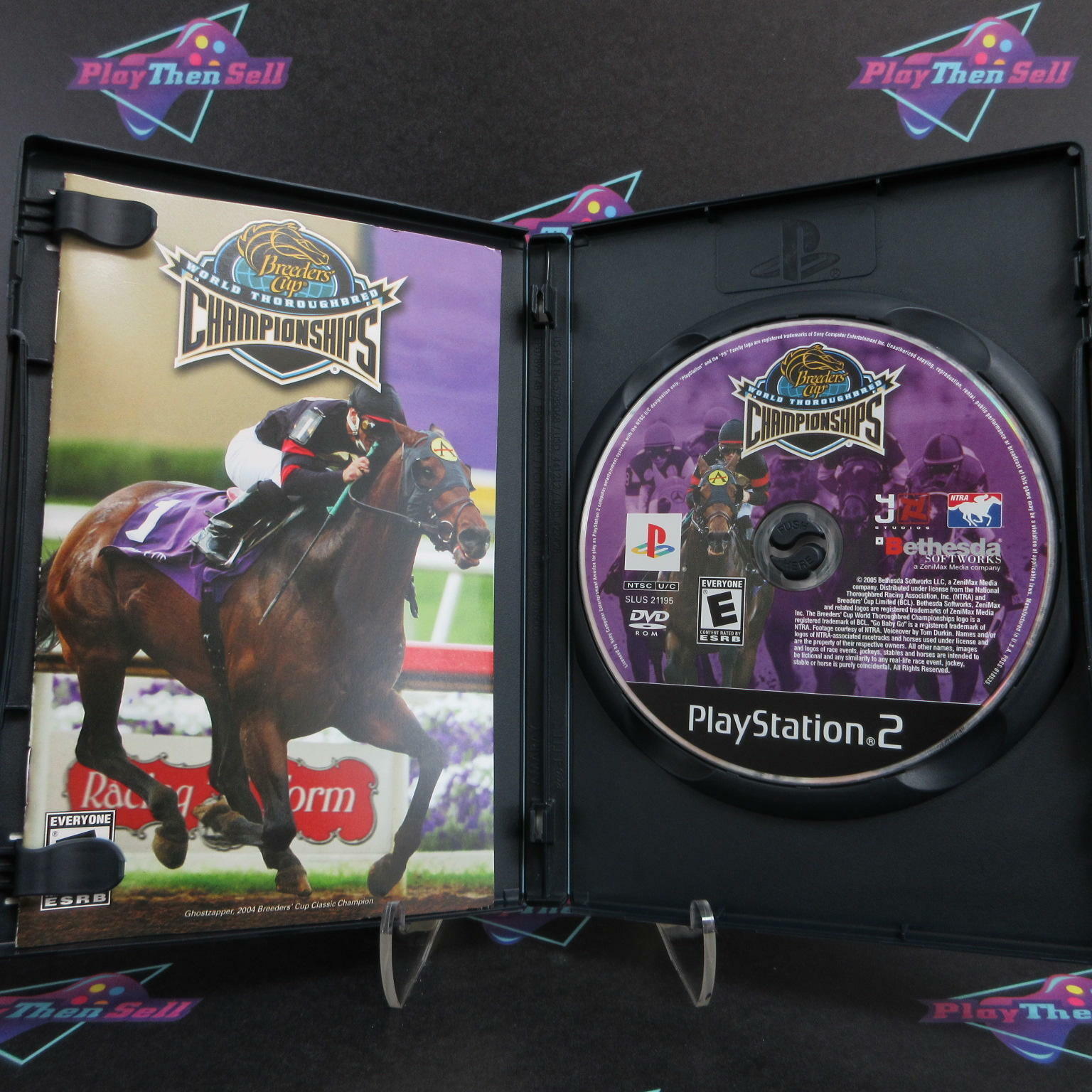 Breeders Cup World Championship PS2 PlayStation 2 +Reg Card Complete - Excellent