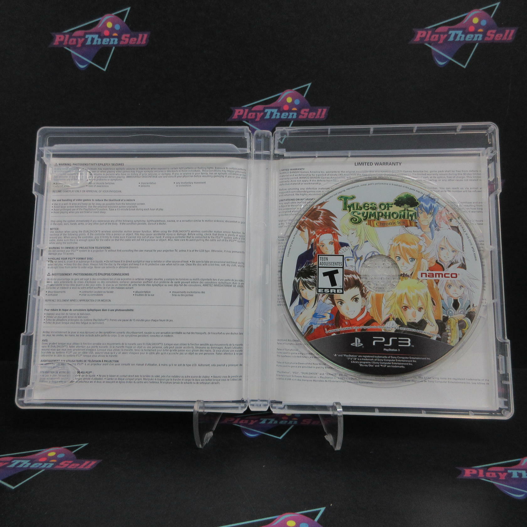 Tales of Symphonia Chronicles PS3 PlayStation 3 Complete - Excellent