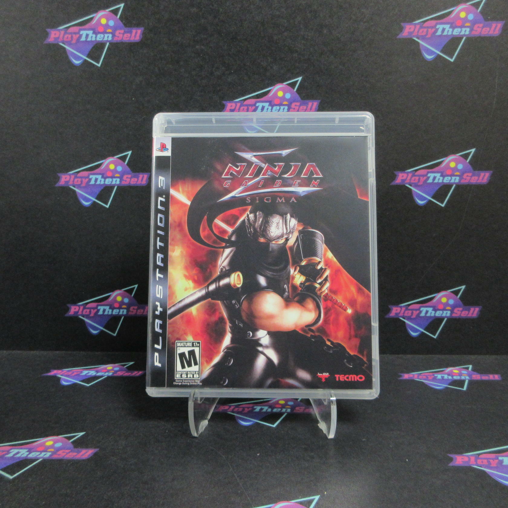 Ninja Gaiden Sigma PS3 PlayStation 3 DD/MD + Reg Card Complete CIB - Very Good