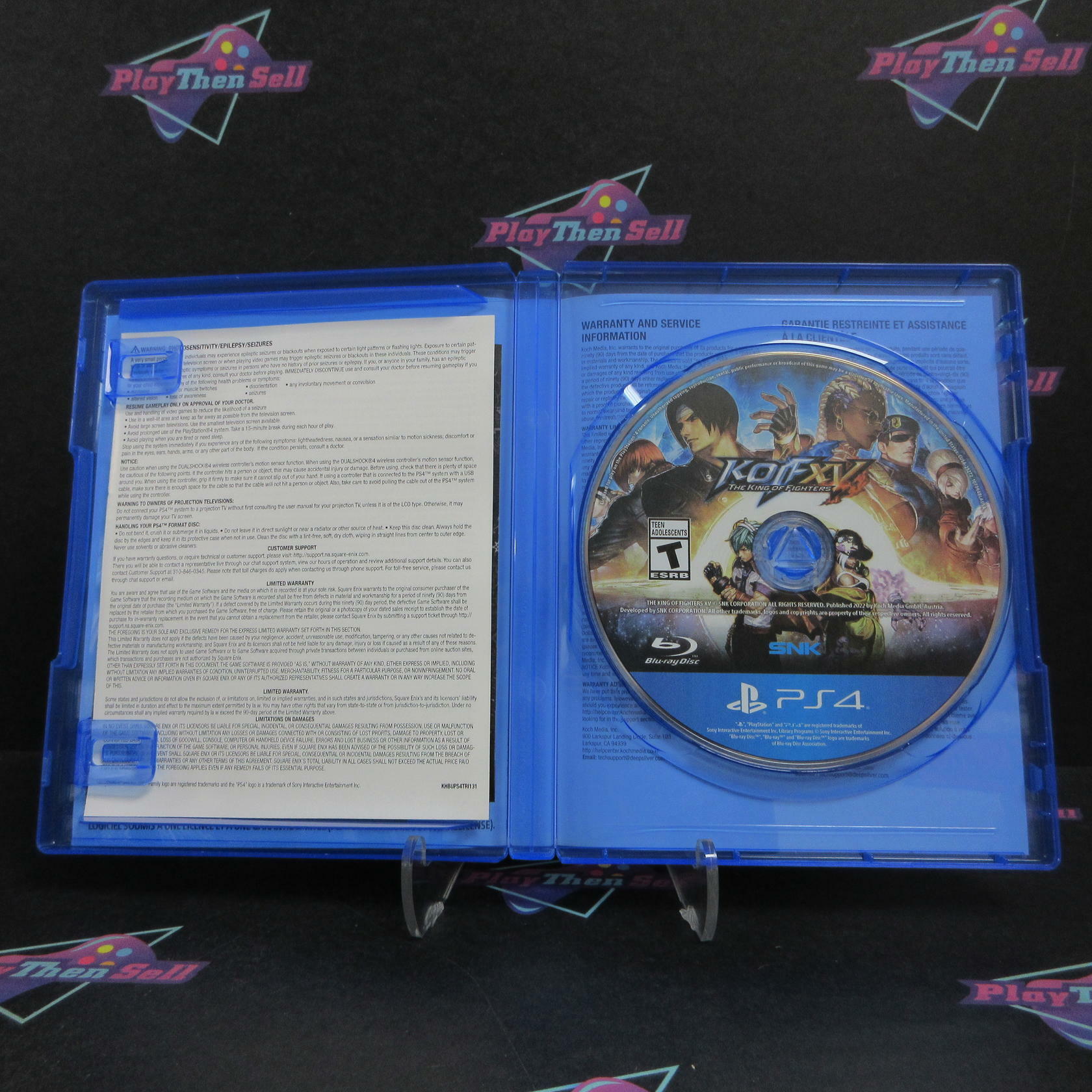 The King of Fighters XV PS4 PlayStation 4 Complete - Excellent