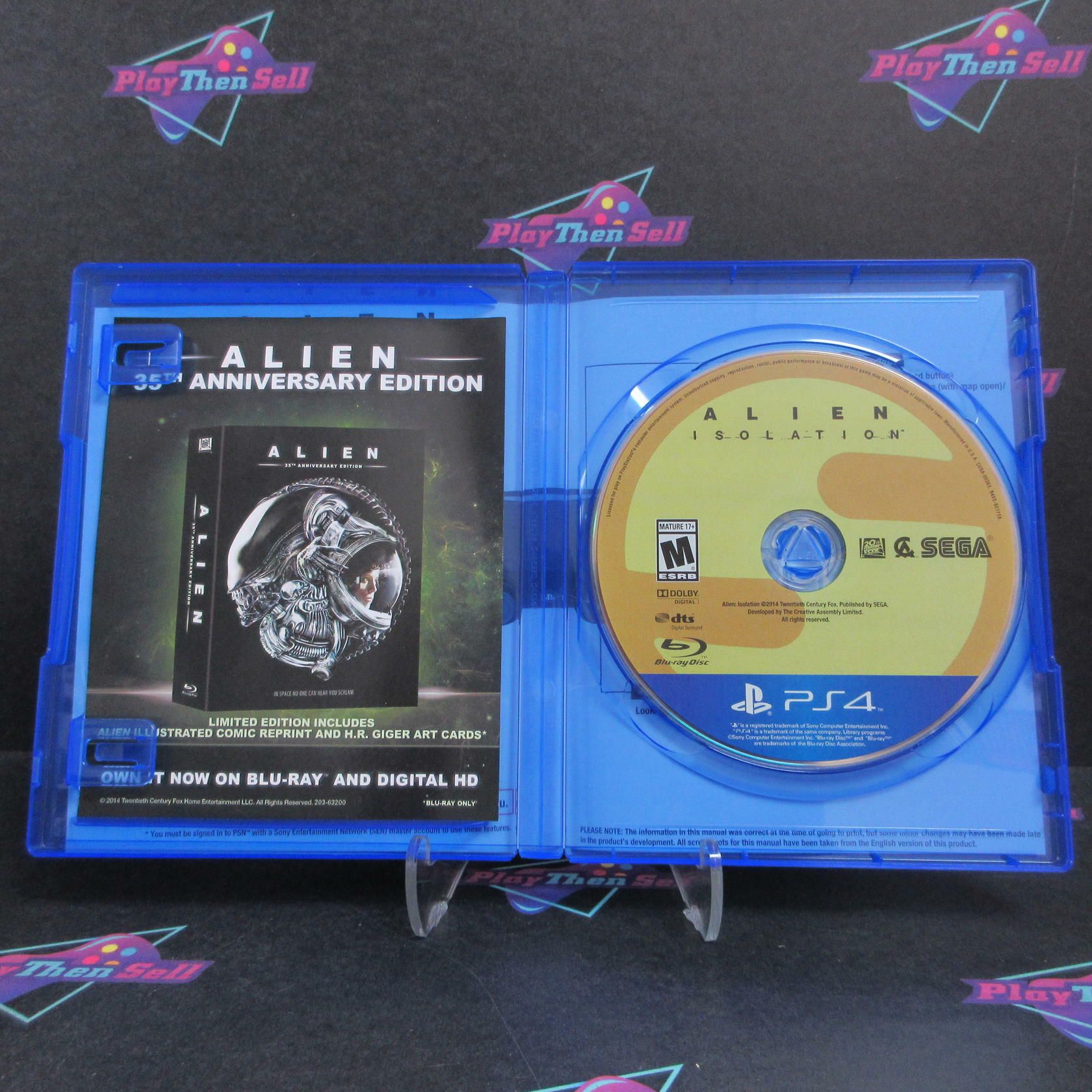 Alien Isolation Nostromo Edition PS4 PlayStation 4 Complete - Excellent