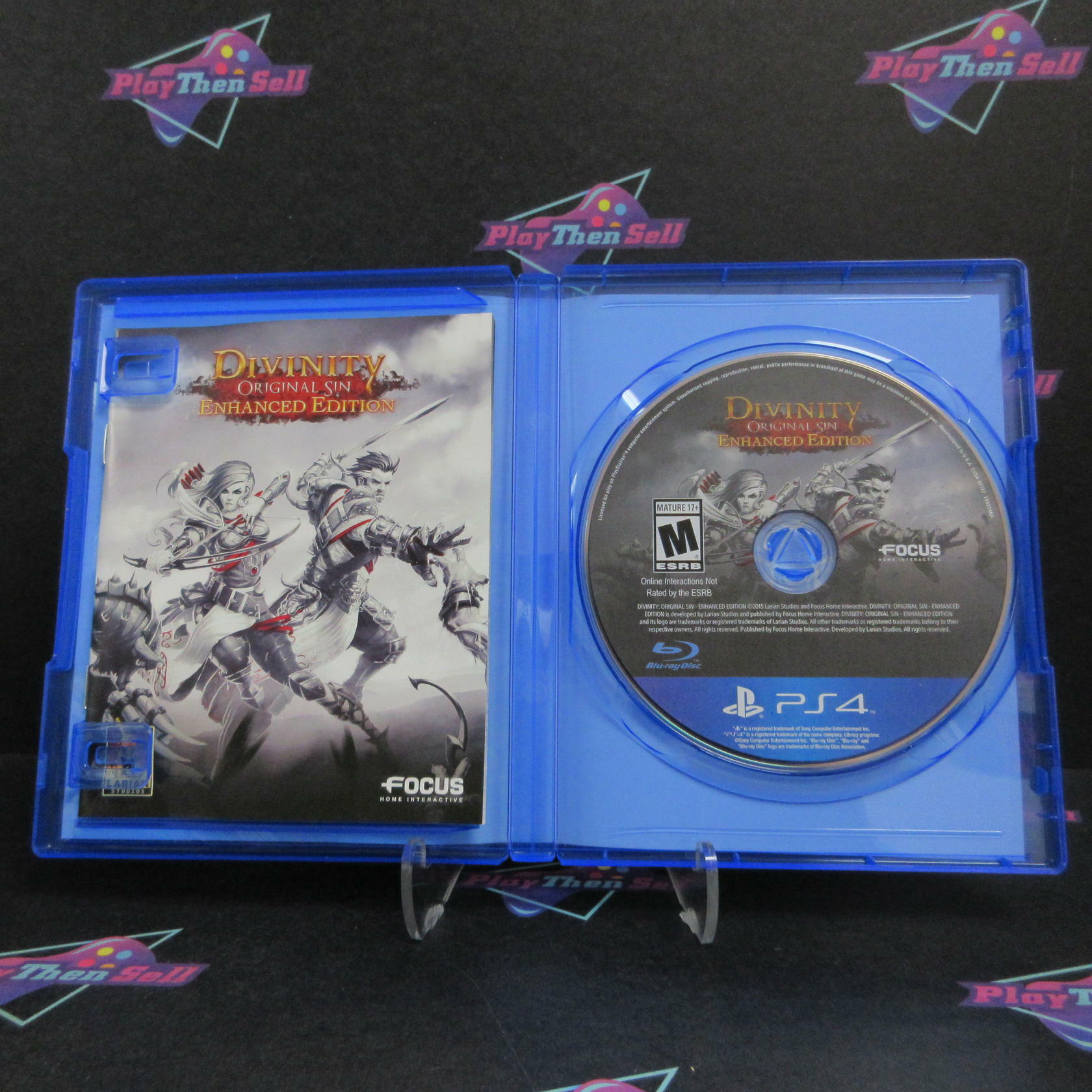 Divinity Original Sin Enhanced Edition PS4 PlayStation 4 Complete - Excellent