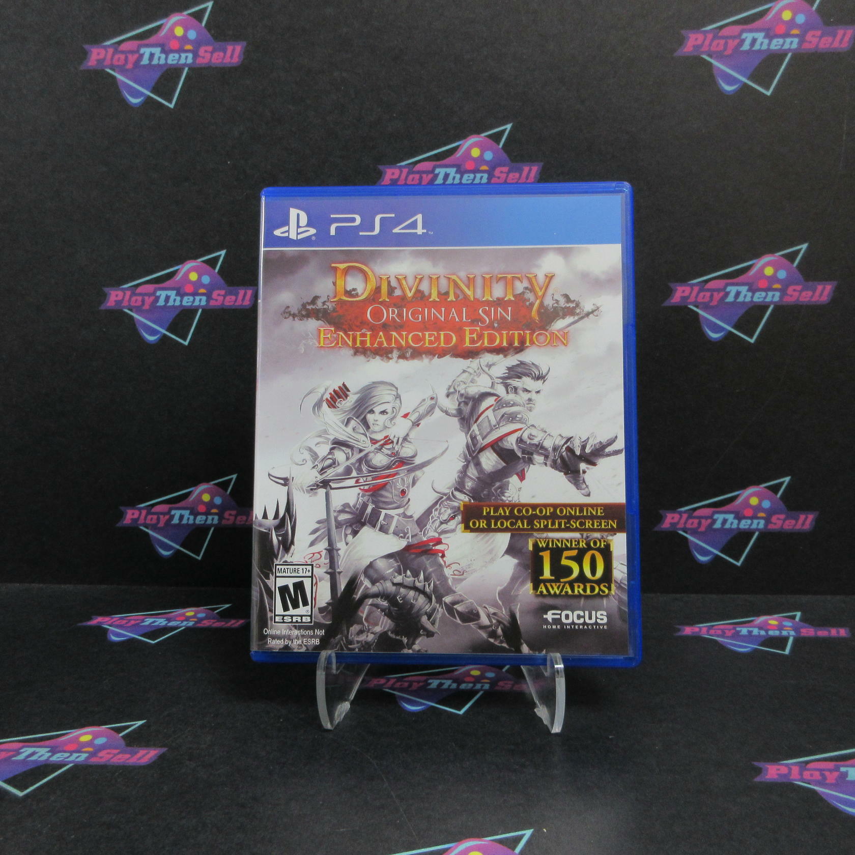 Divinity Original Sin Enhanced Edition PS4 PlayStation 4 Complete - Excellent